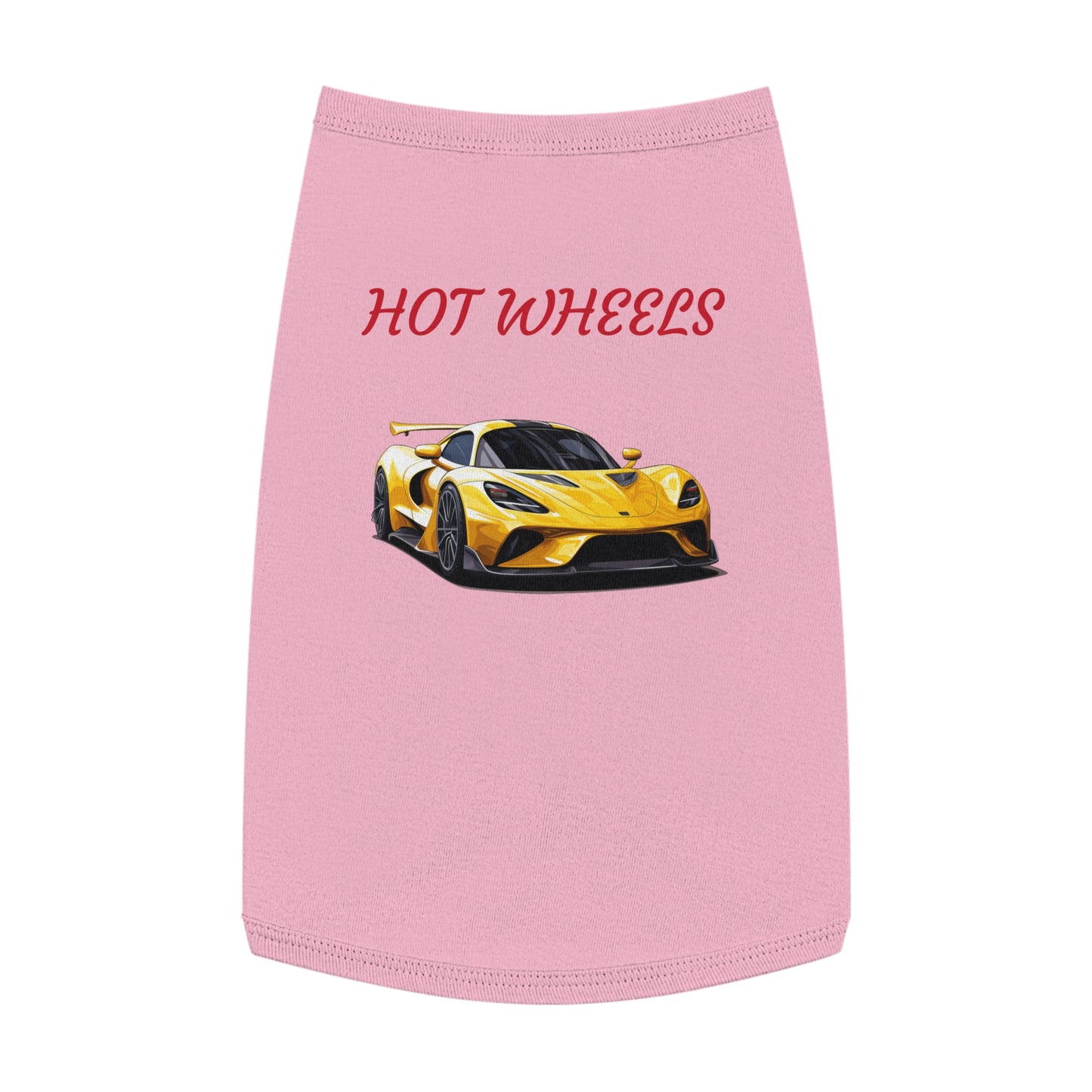 Princess Grace Hot Wheels Pet Tank Top Stylish Automotive Dog Shirt for Car Lovers