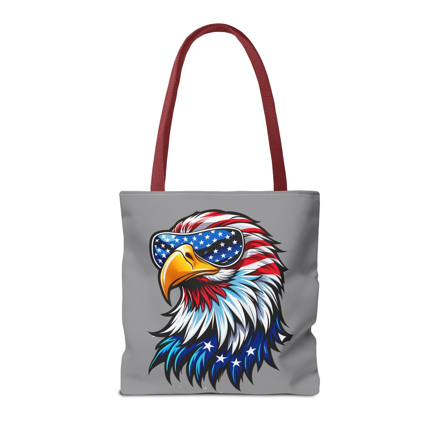 Princess Grace Patriotic Eagle Tote Bag Stylish American Flag Design for Celebrations
