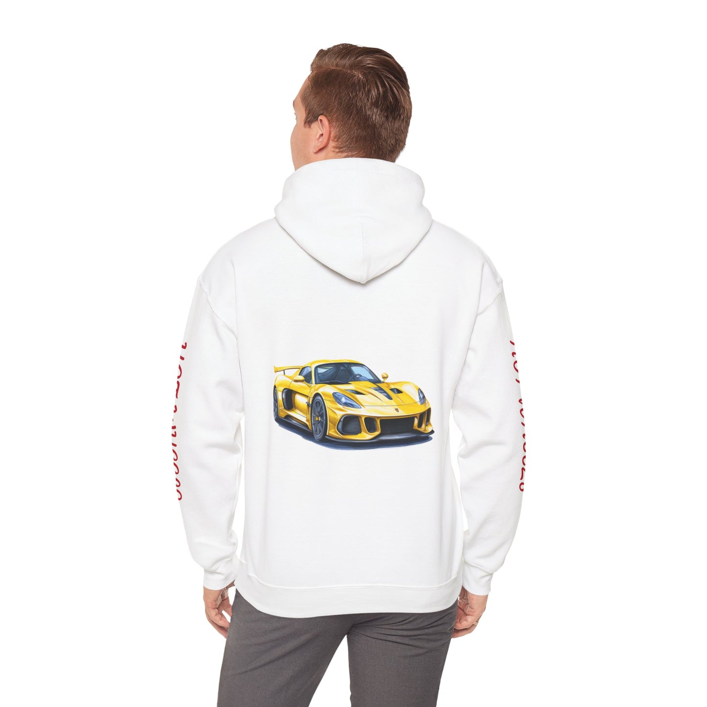 Princess Grace Hot Wheels Unisex Hoodie Cool Automotive Sweatshirt for Car Enthusiasts