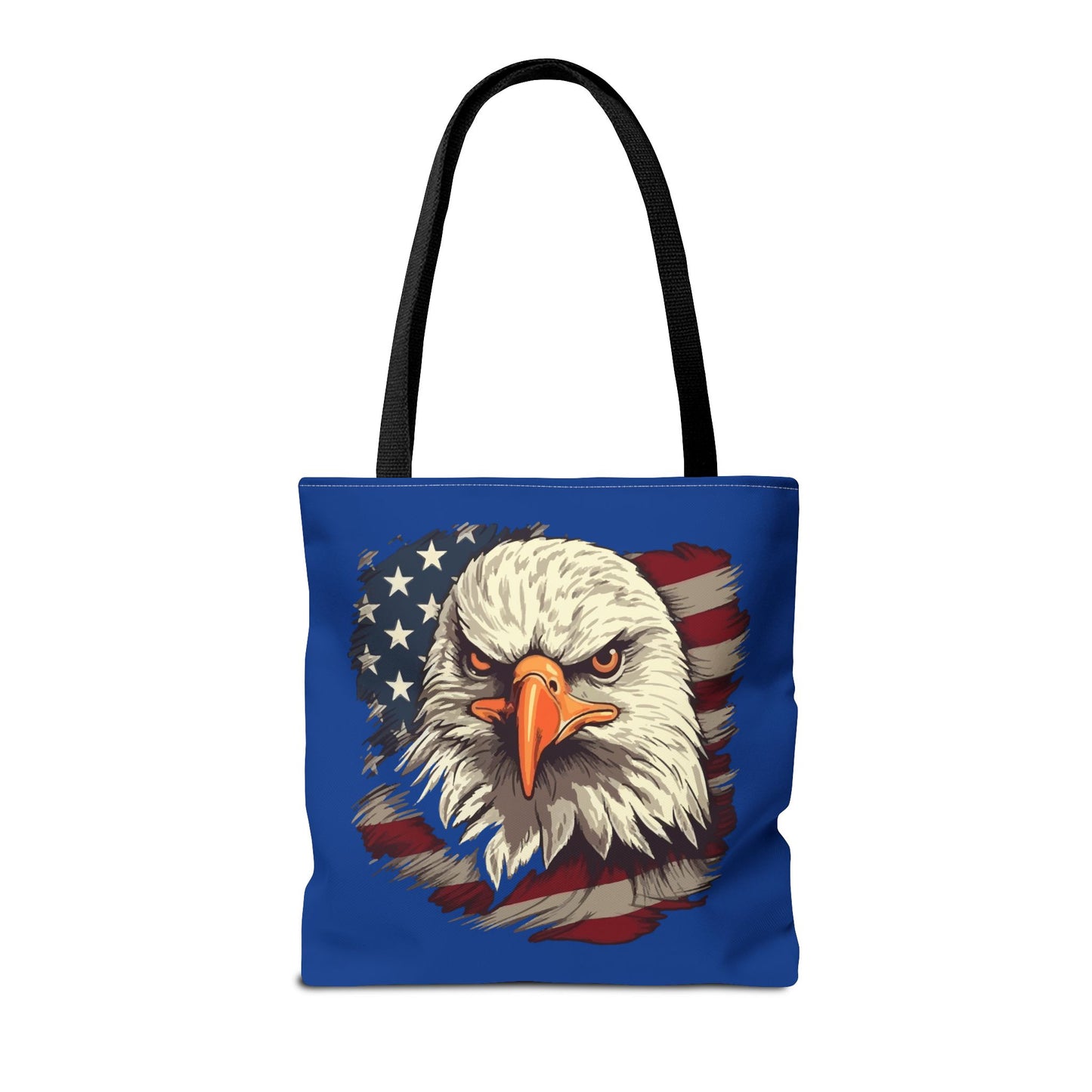 Princess Grace Patriotic Eagle Tote Bag American Flag Design