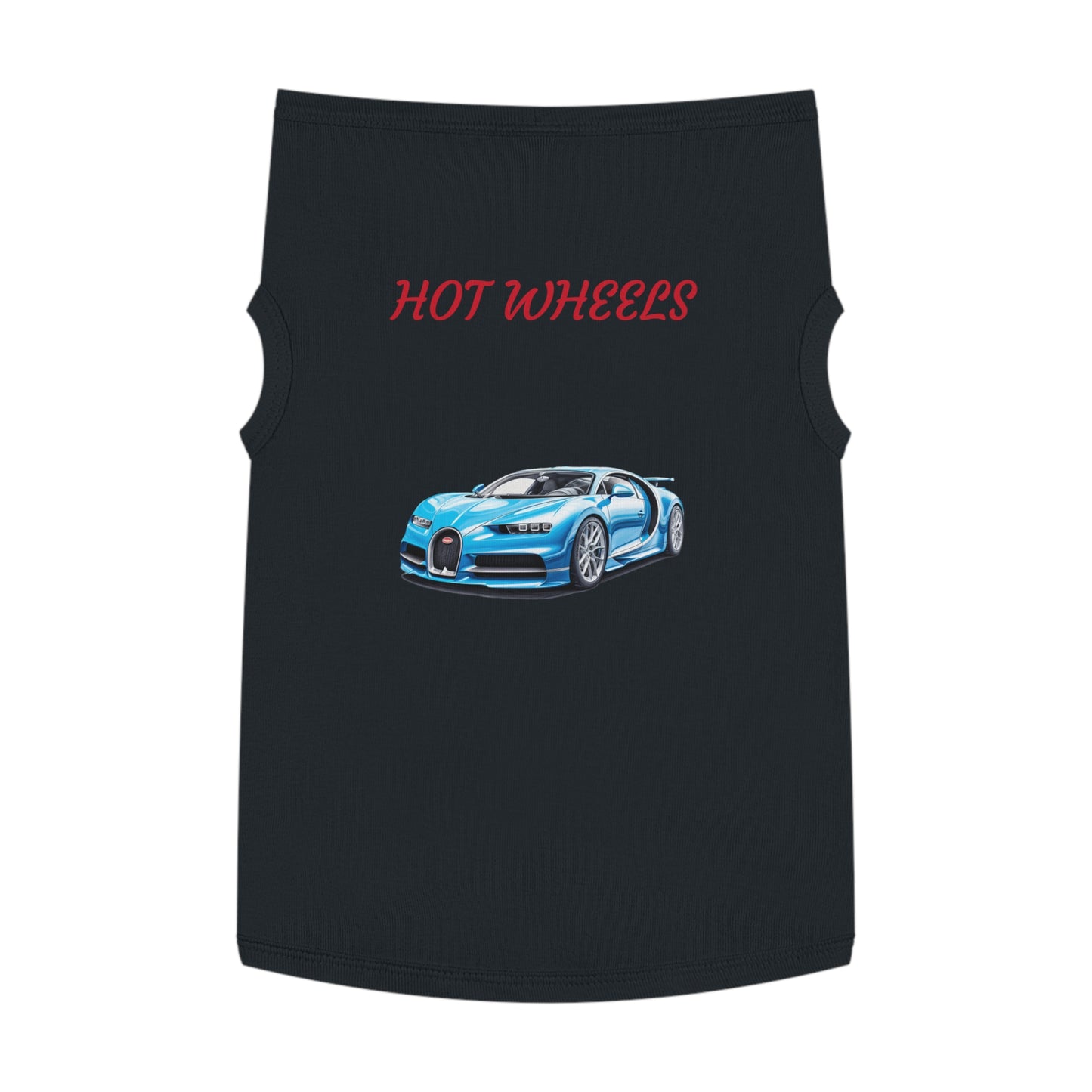 Princess Grace Hot Wheels Pet Tank Top Sporty Style for Car Lovers