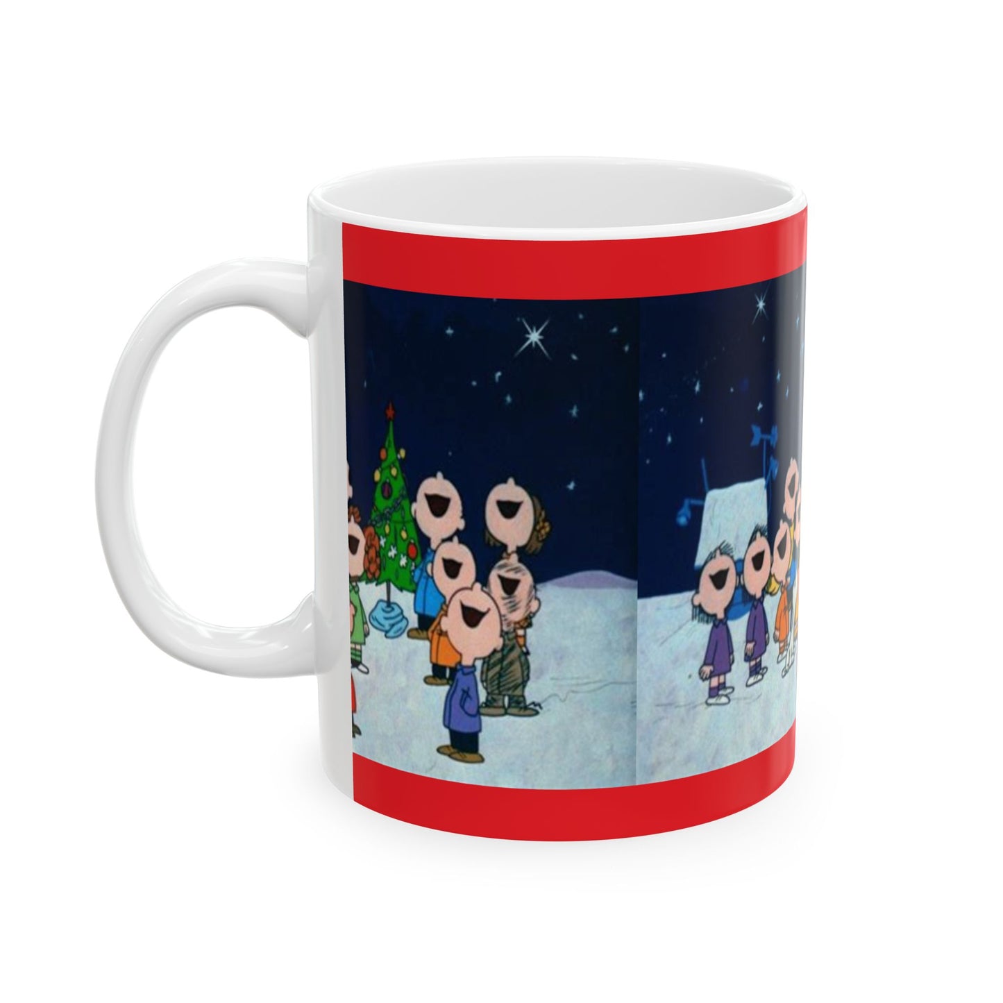 Princess Grace Christmas Cheer Ceramic Mug 11oz & 15oz Holiday Spirit Design