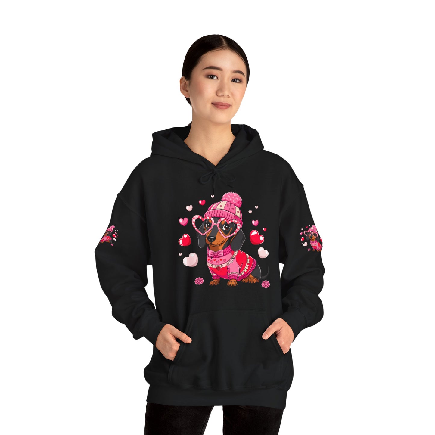 Princess Grace Cute Dachshund Love Sweatshirt for Dog Lovers