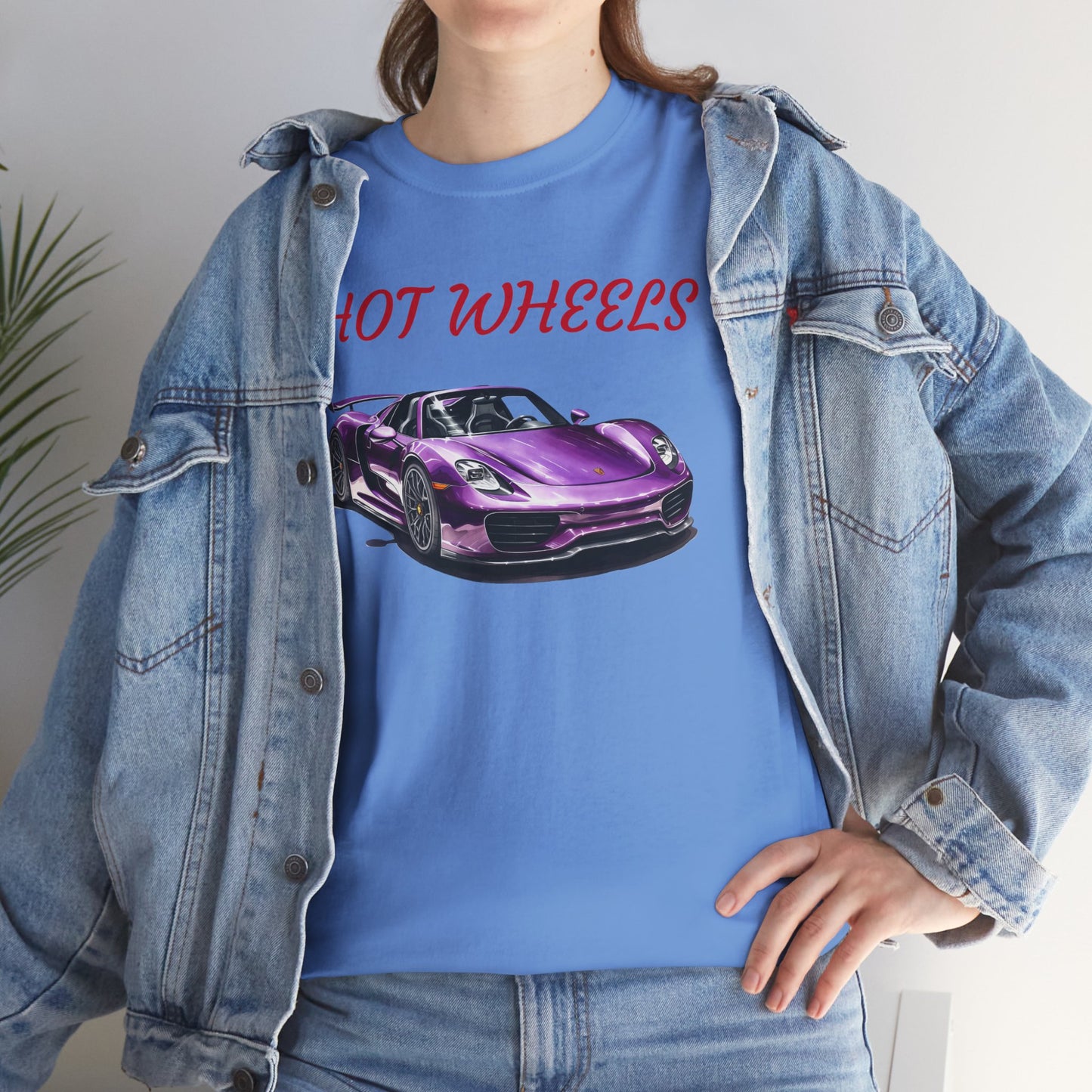 Princess Grace Hot Wheels Unisex Heavy Cotton Tee Perfect for Car Enthusiasts