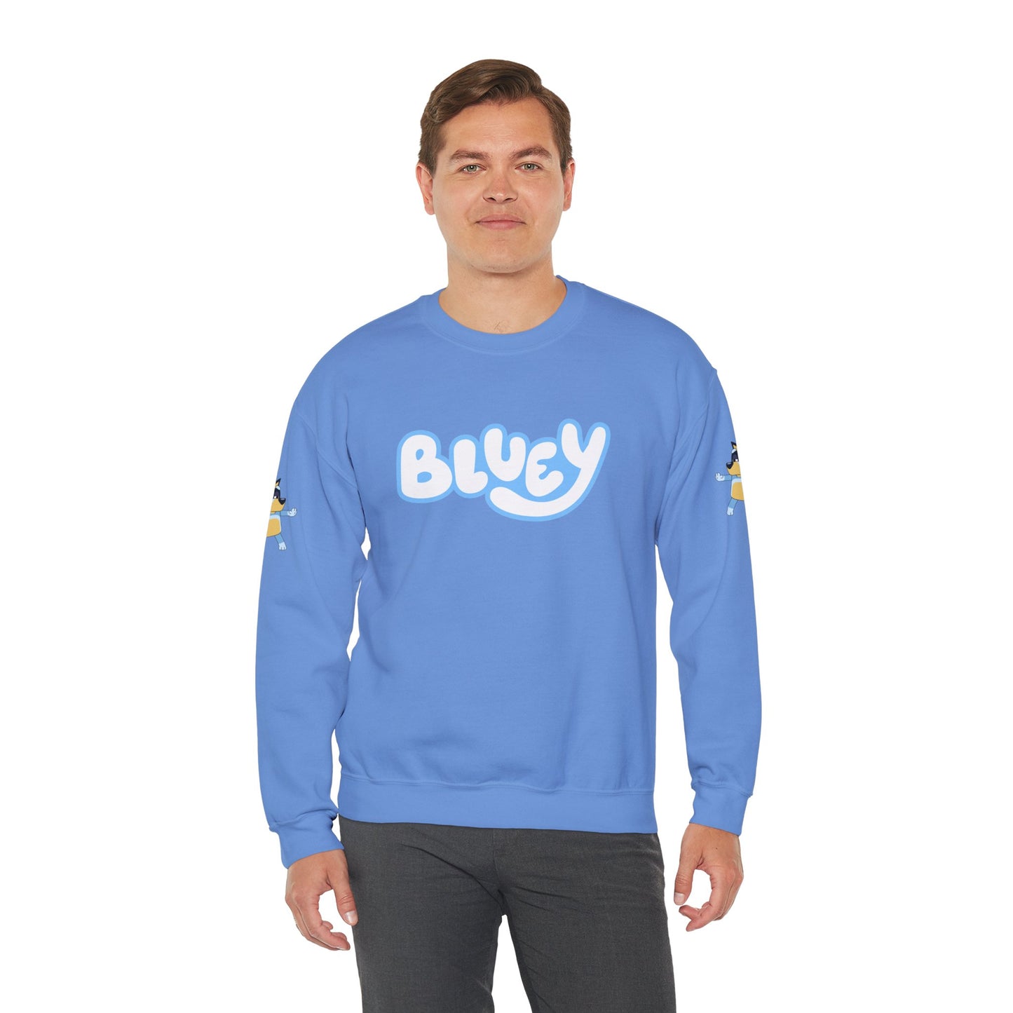 Princess Grace Bluey Crewneck Sweatshirt Cozy Unisex Pullover for Kids & Adults