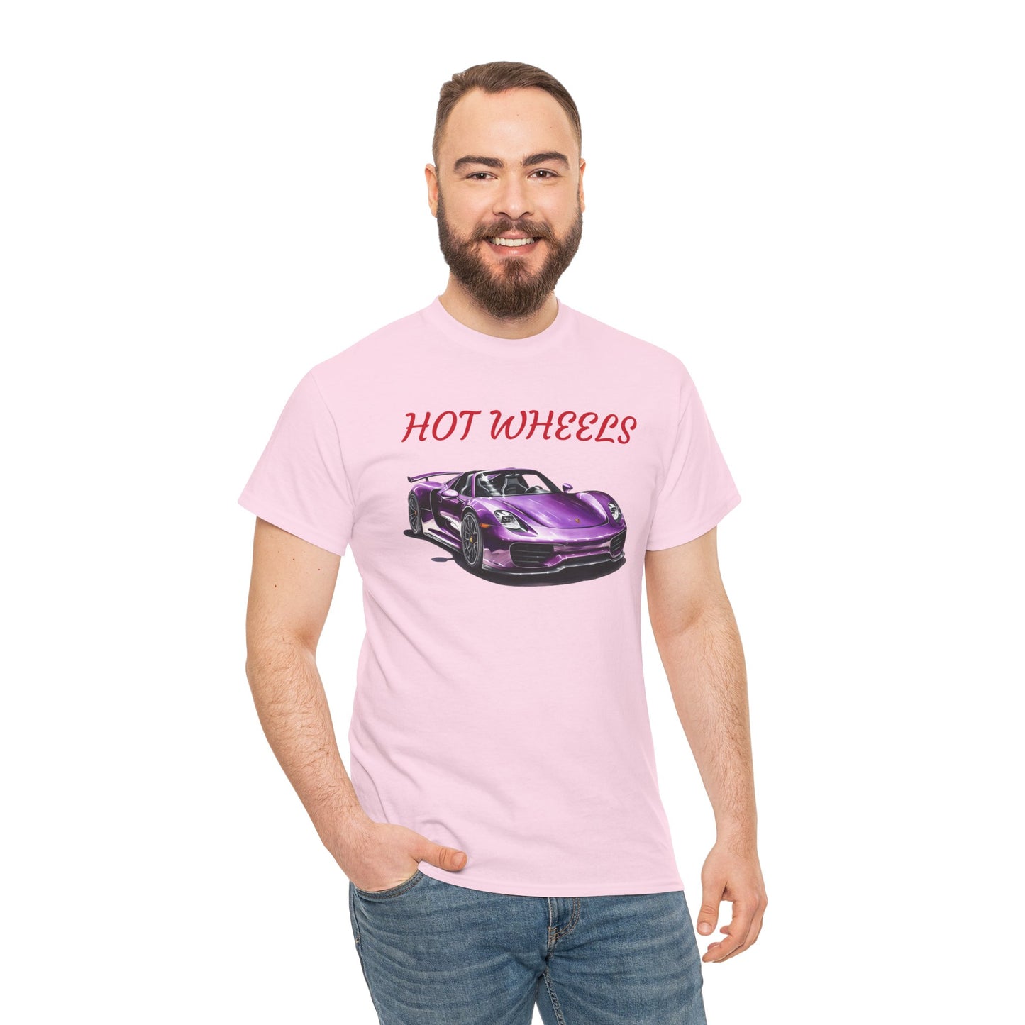 Princess Grace Hot Wheels Unisex Heavy Cotton Tee Perfect for Car Enthusiasts