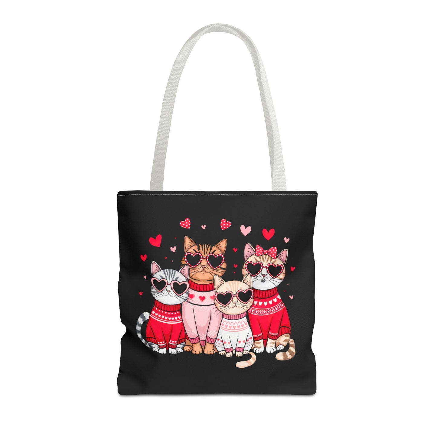 Princess Grace Cute Cat Lovers Tote Bag Valentine's Day Accessories