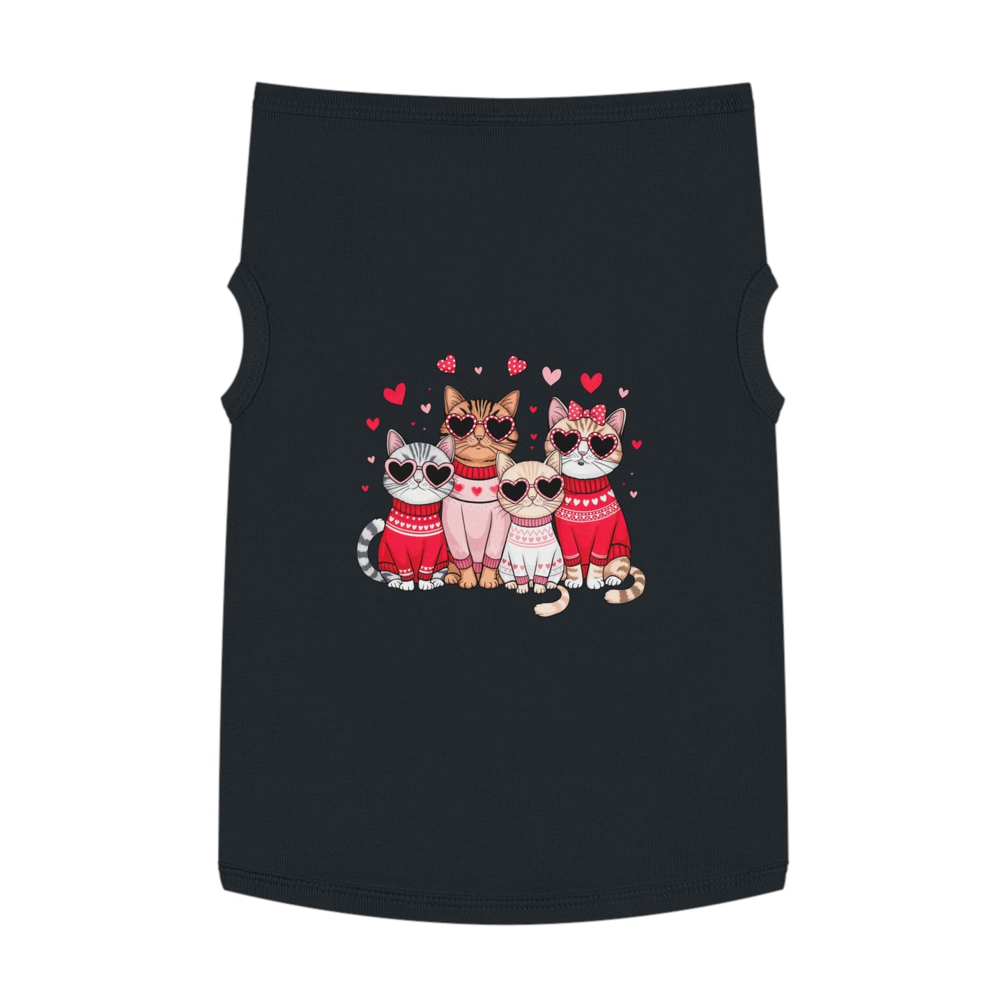 Princess Grace CUTE Adorable Cat Lovers Pet Tank Top Cute Heart Design for Stylish Pets
