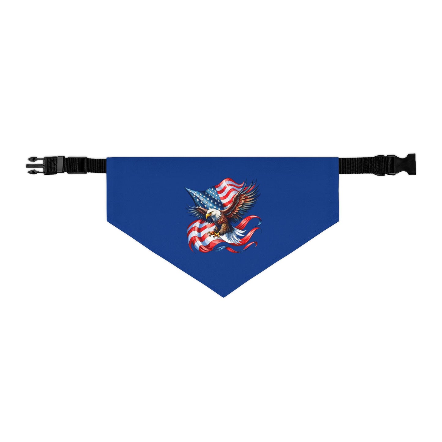 Princess Grace Patriotic Eagle Pet Bandana USA Flag Design for Dogs