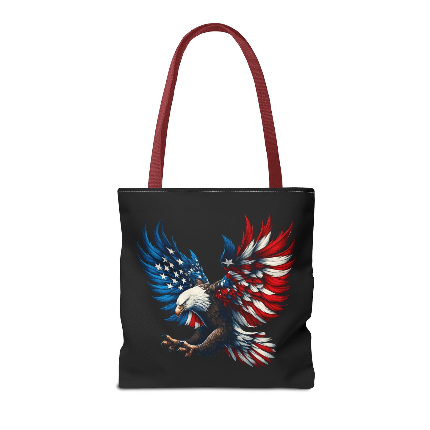 Princess Grace Patriotic Eagle Tote Bag Bold American Spirit Design