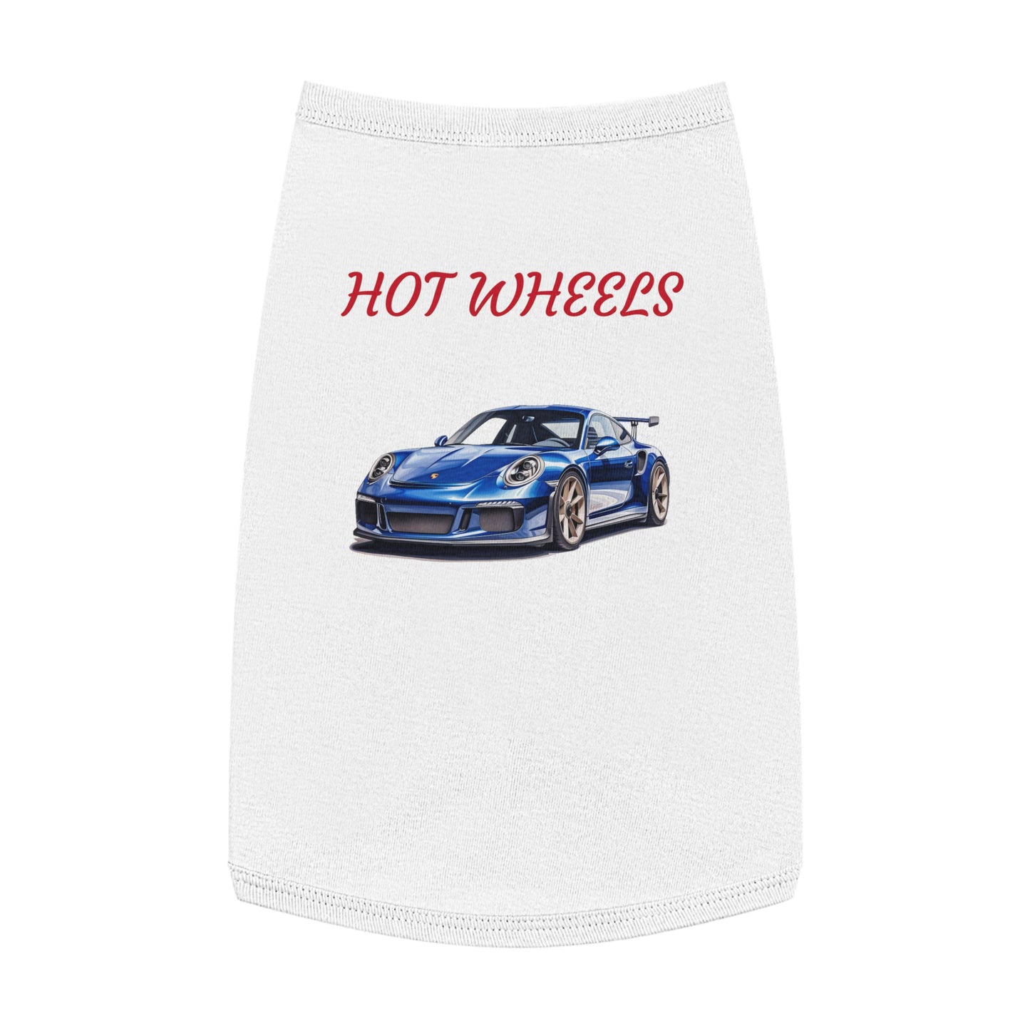 Princess Grace Hot Wheels Cool Pet Tank Top Car Design for Dog Lovers