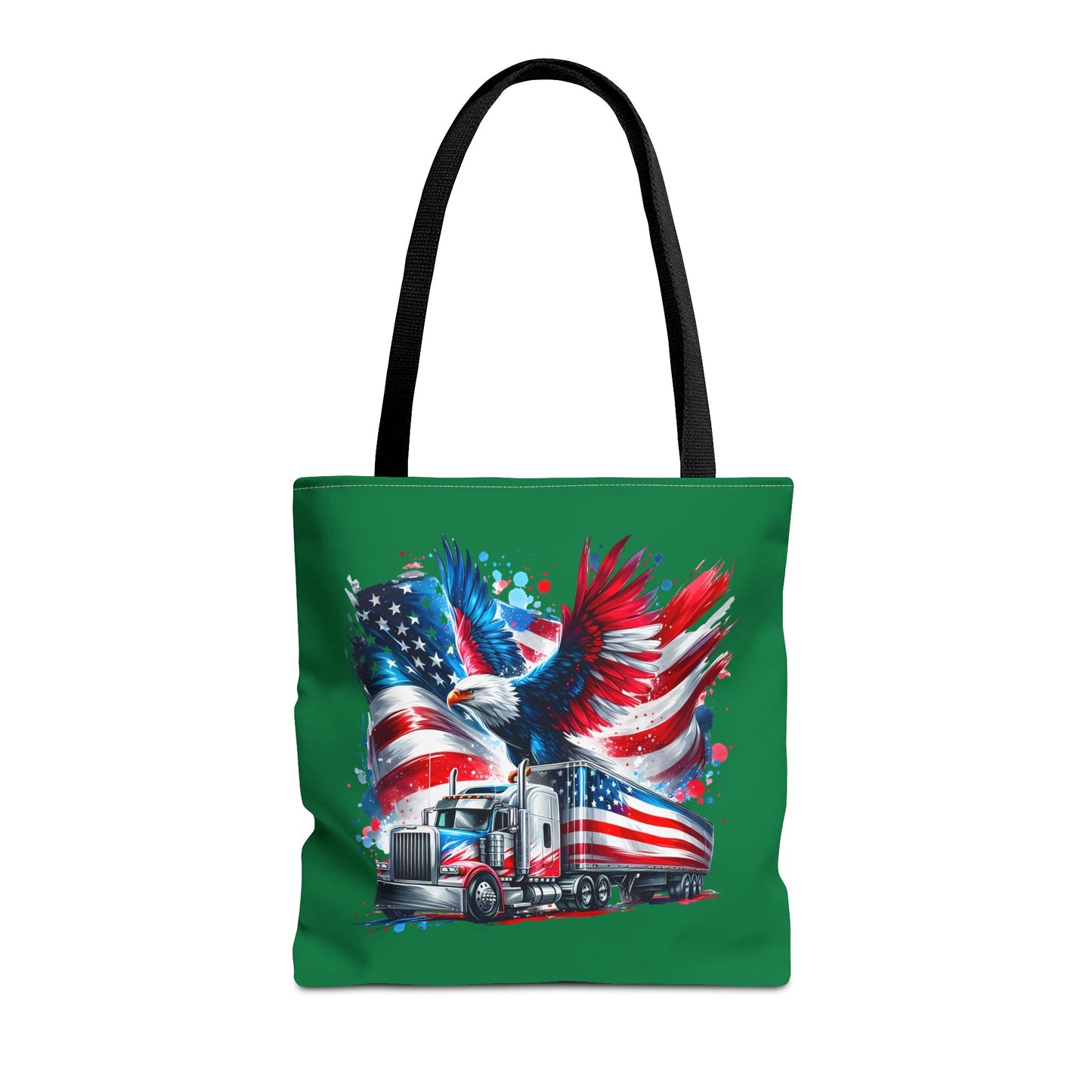 Princess Grace Patriotic Eagle Truck Tote Bag Celebrate Freedom and Adventure