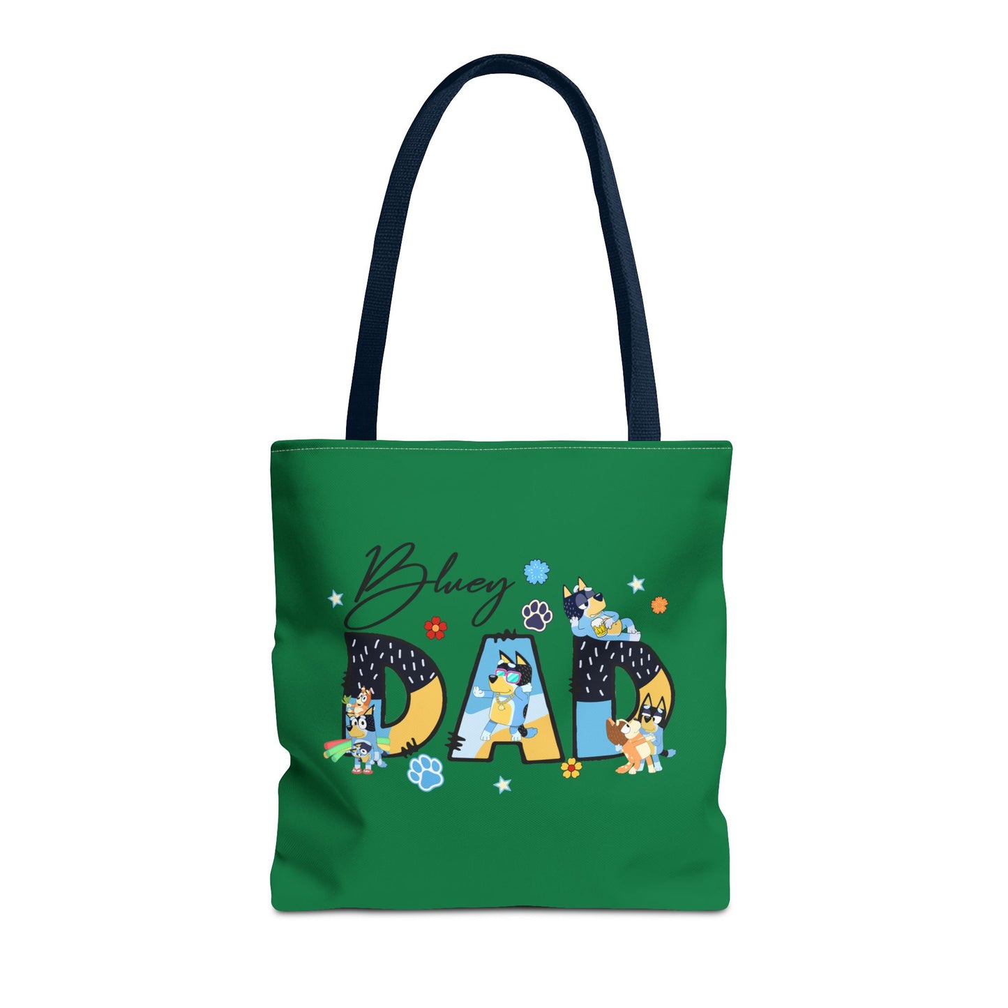 Princess Grace Bluey Dad Tote Bag Fun & Functional Gift for Dog Lovers