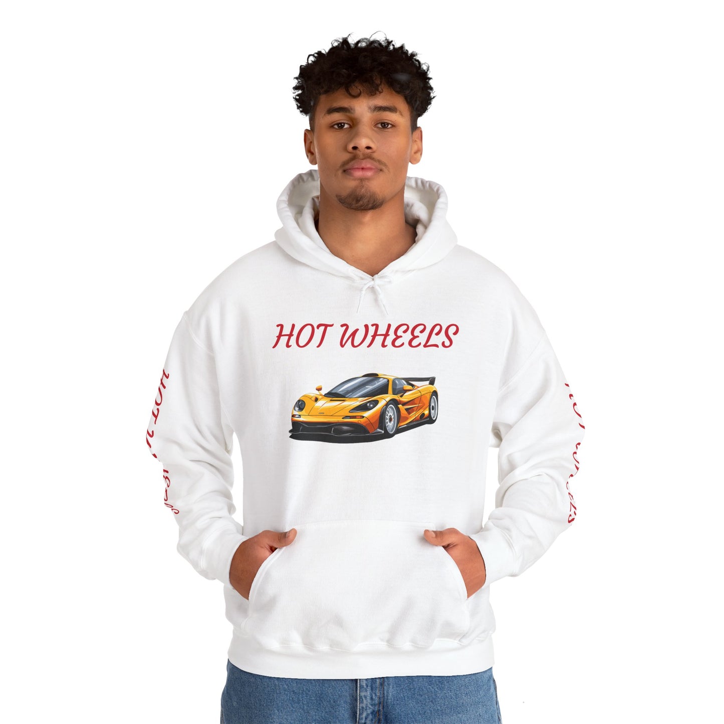 Princess Grace Hot Wheels Unisex Hooded Sweatshirt Stylish Gift for Car Lovers