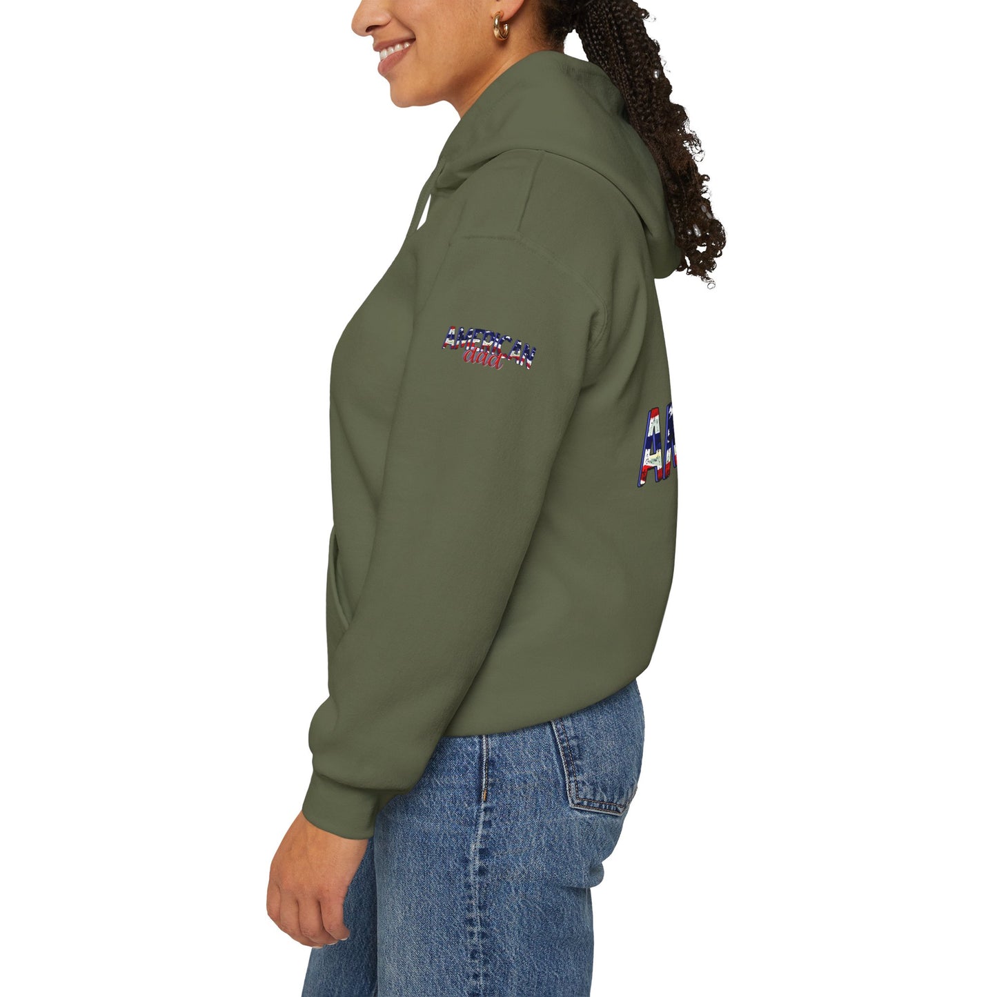 Princess Grace Patriotic American Dad Hooded Sweatshirt