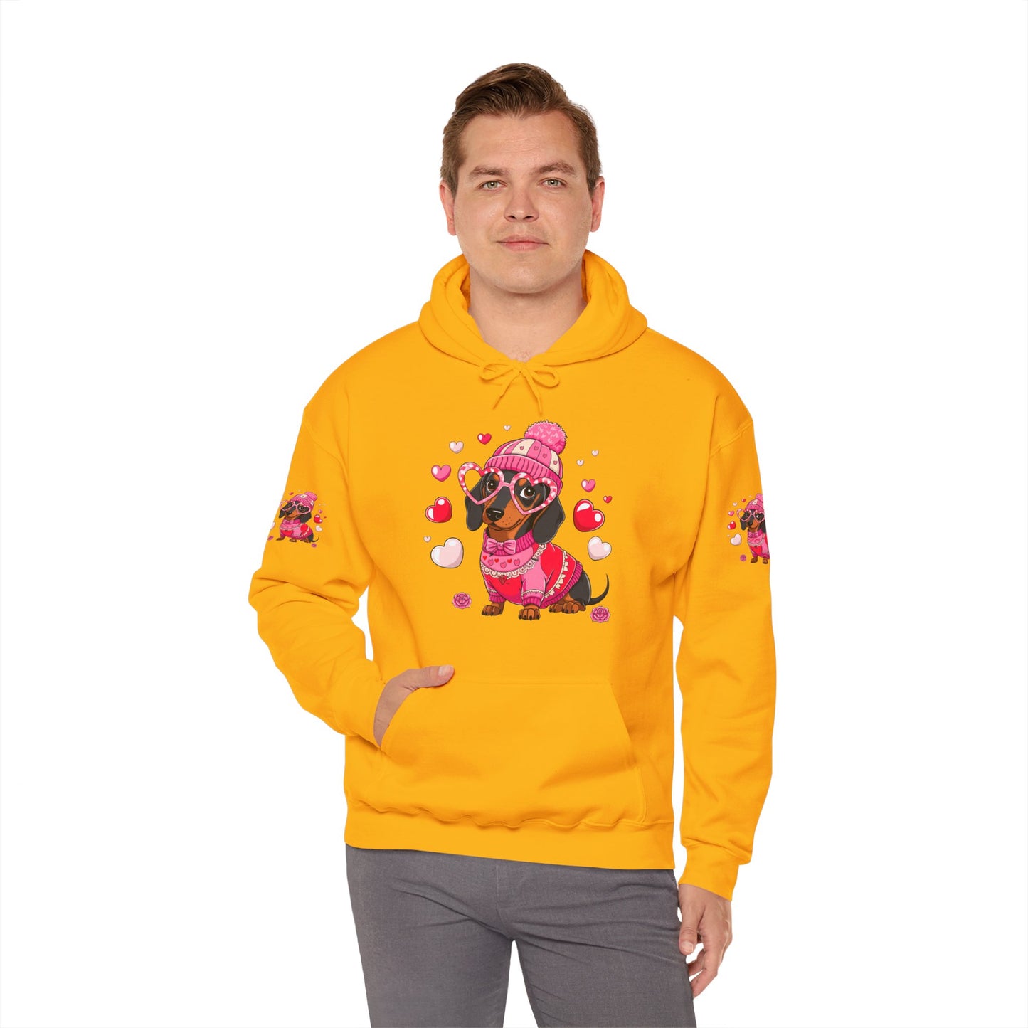 Princess Grace Cute Dachshund Love Sweatshirt for Dog Lovers
