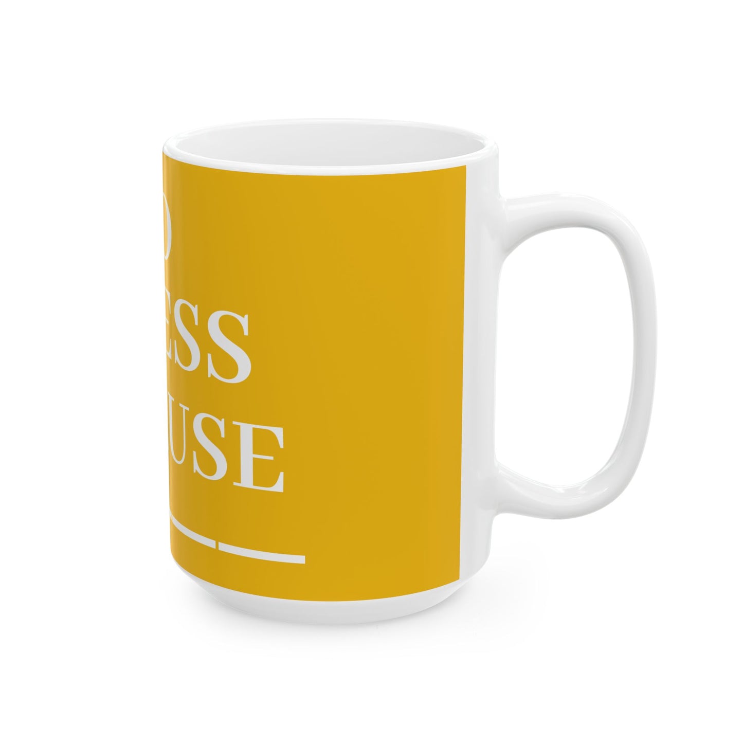 Princess Grace No Stress Ceramic Mug Perfect for Coffee Lovers