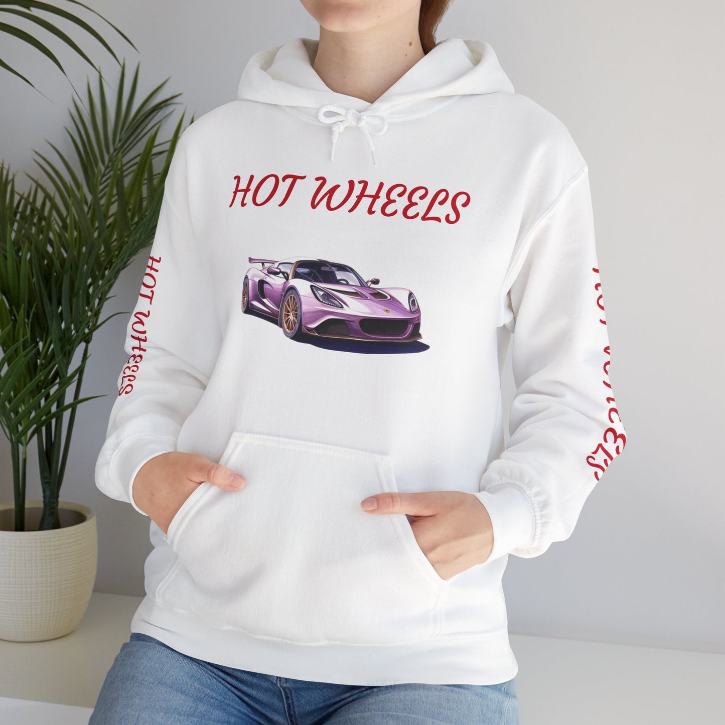 Princess Grace Retro Hot Wheels Unisex Hoodie Cool Car Graphic Sweatshirt