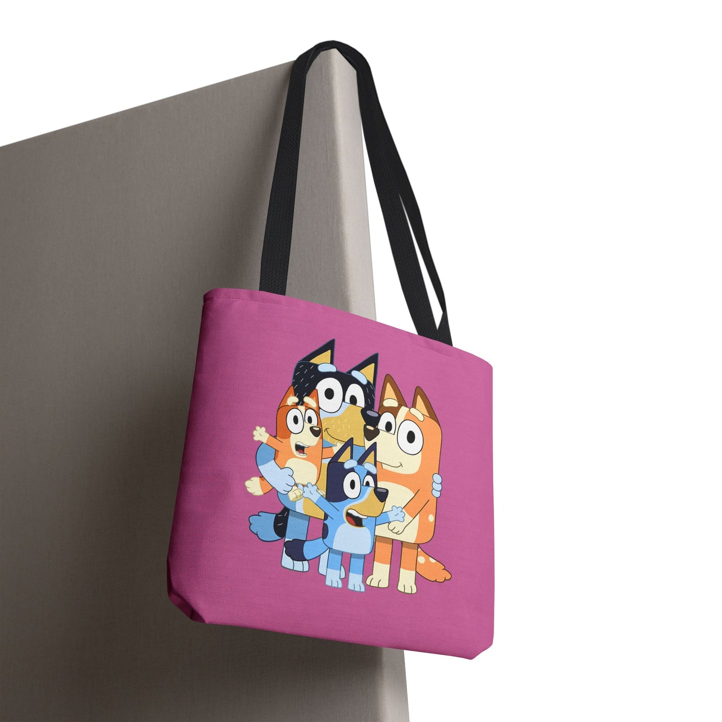 Princess Grace Cute Family Dog Tote Bag Perfect for Animal Lovers & Kids