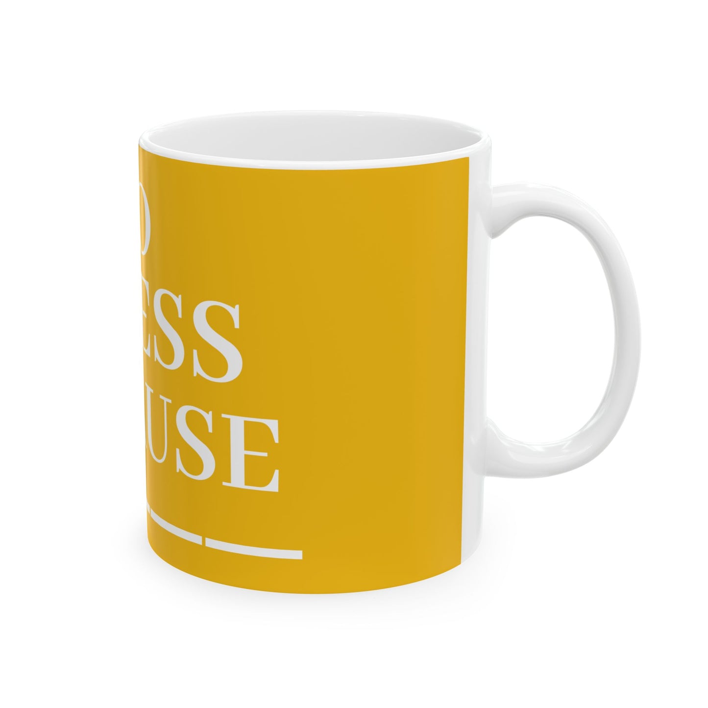 Princess Grace No Stress Ceramic Mug Perfect for Coffee Lovers