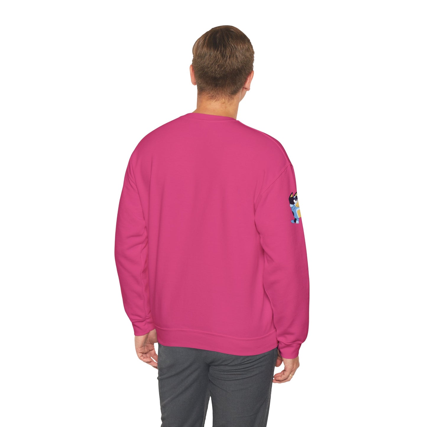 Princess Grace Bluey Friends Inspired Unisex Heavy Blend Crewneck Sweatshirt Cozy Cartoon Vibes