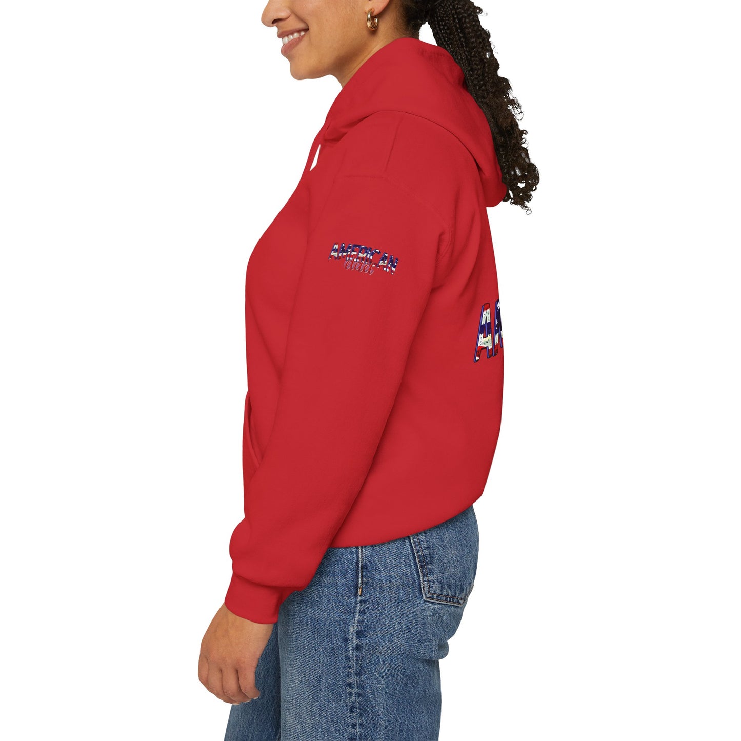 Princess Grace Patriotic American Dad Hooded Sweatshirt