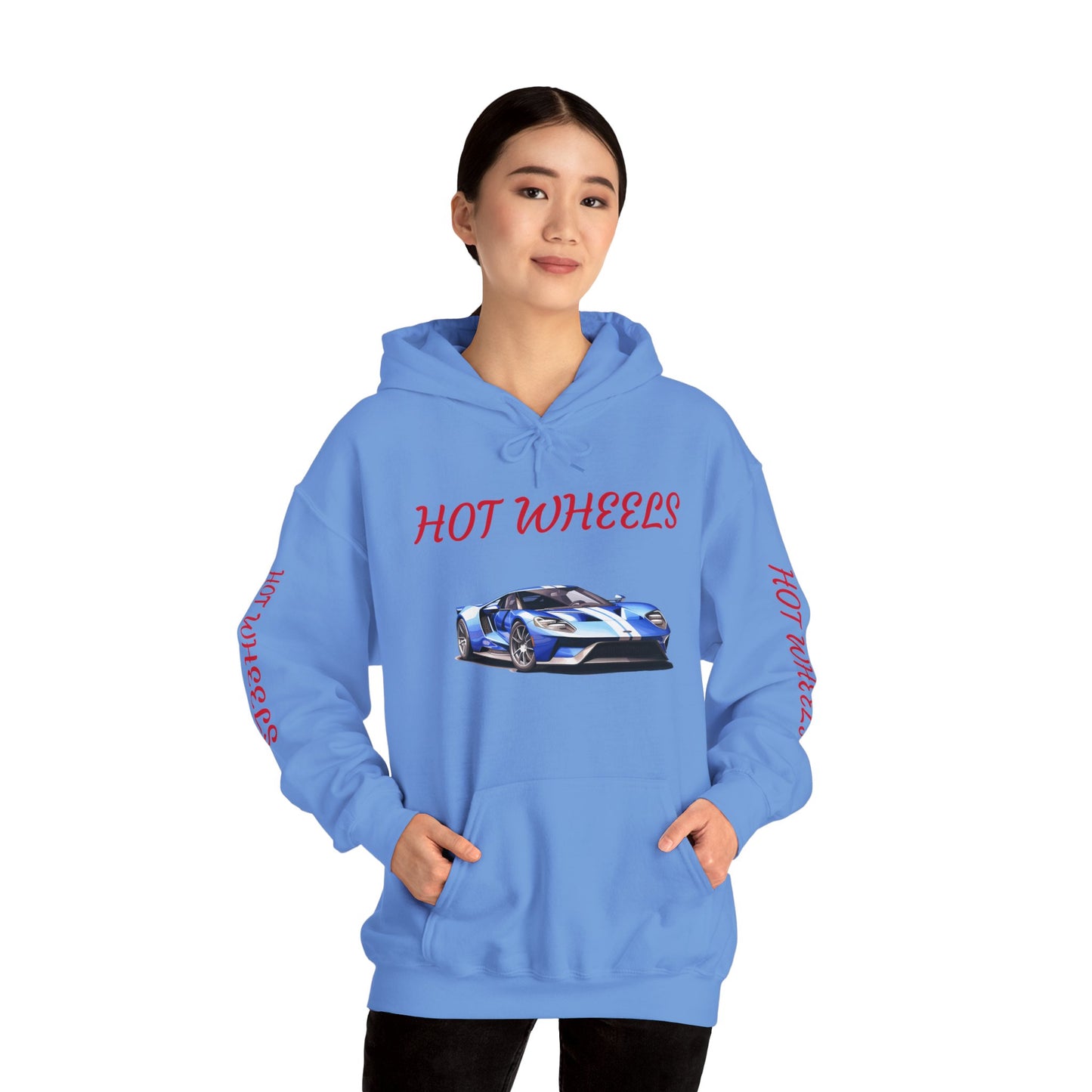 Princess Grace Hot Wheels Unisex Heavy Blend Hoodie Sporty Car Design for Car Enthusiasts