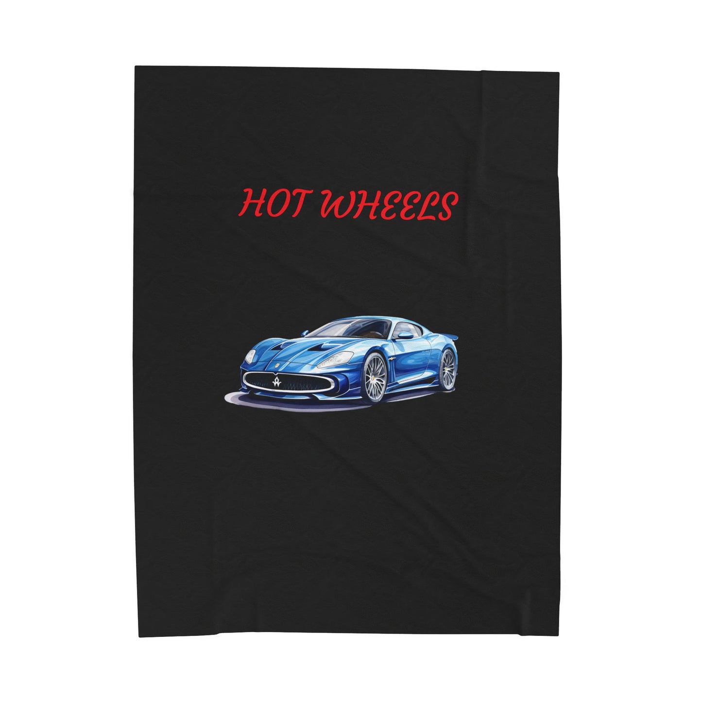 Princess Grace Hot Wheels Velveteen Plush Blanket Soft Throw for Car Enthusiasts