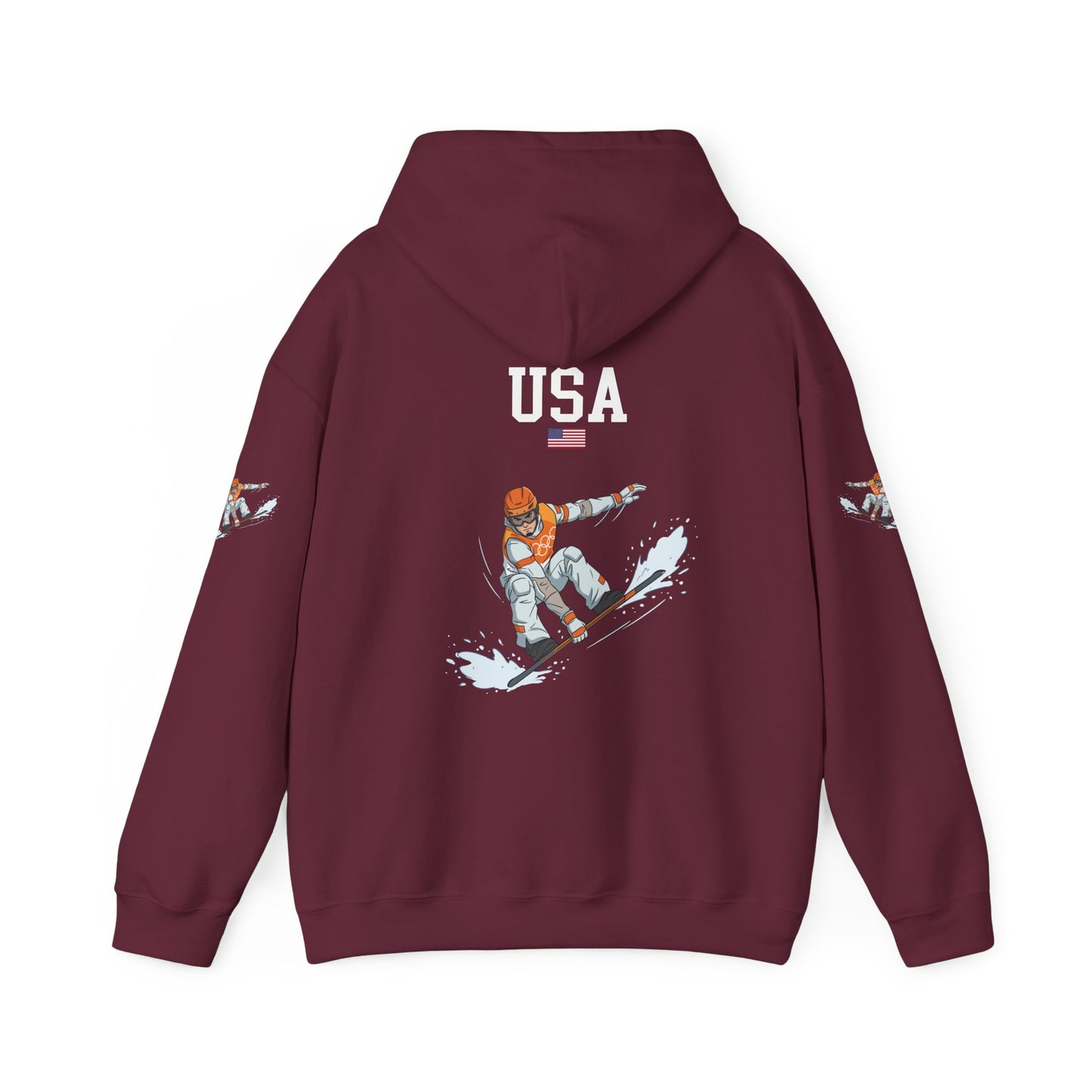 Princess Grace TEAM USA Unisex Heavy Blend Hooded Sweatshirt