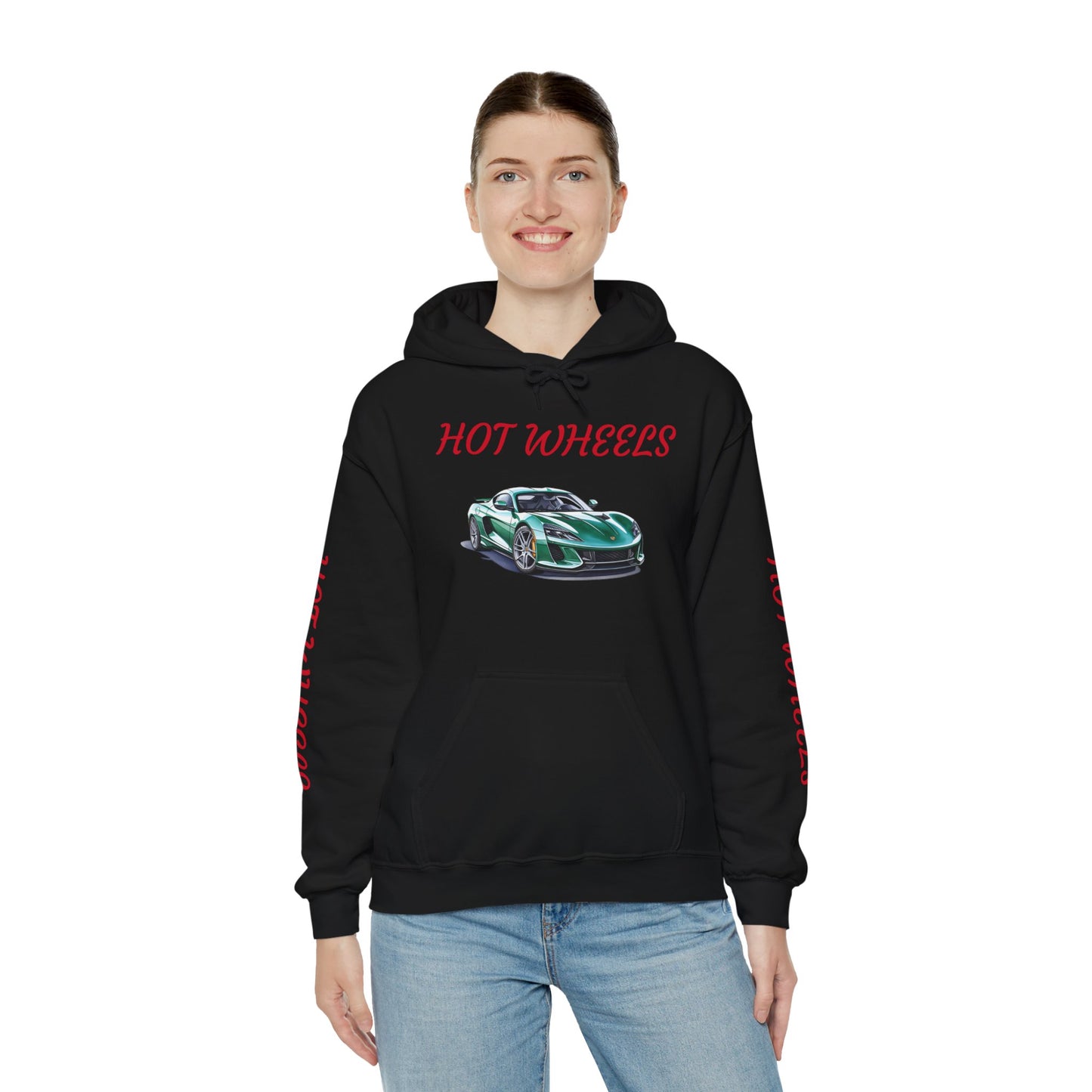 Princess Grace Hot Wheels Automotive Hoodie for Car Enthusiasts Unisex Heavy Blend Sweatshirt