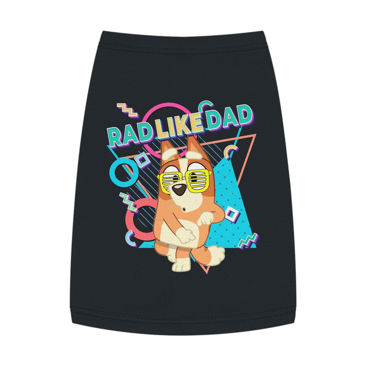 Princess Grace Rad Like Dad Pet Tank Top Cool Dog Apparel for Pet Lovers