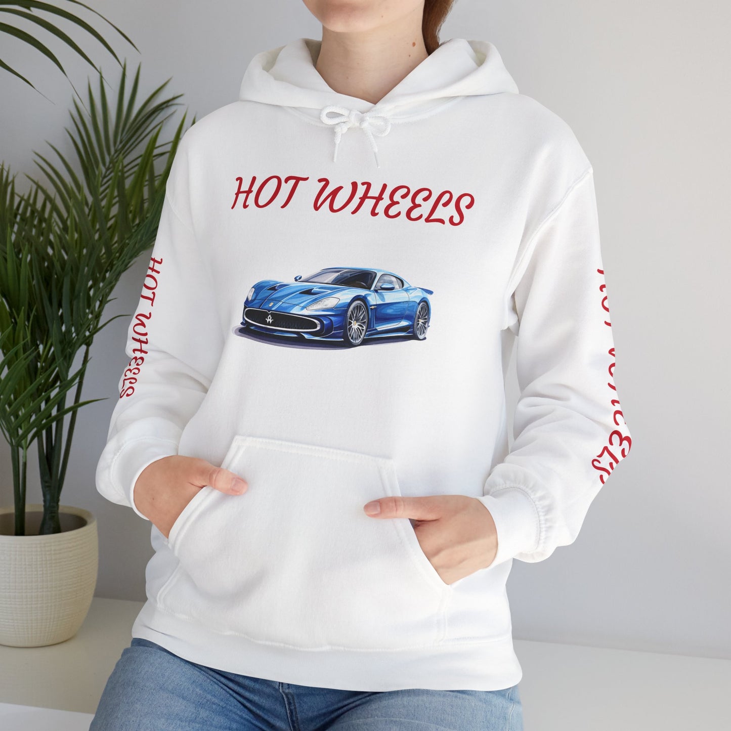 Princess Grace Hot Wheels Unisex Heavy Blend Hoodie Cool Car Design for Auto Enthusiasts
