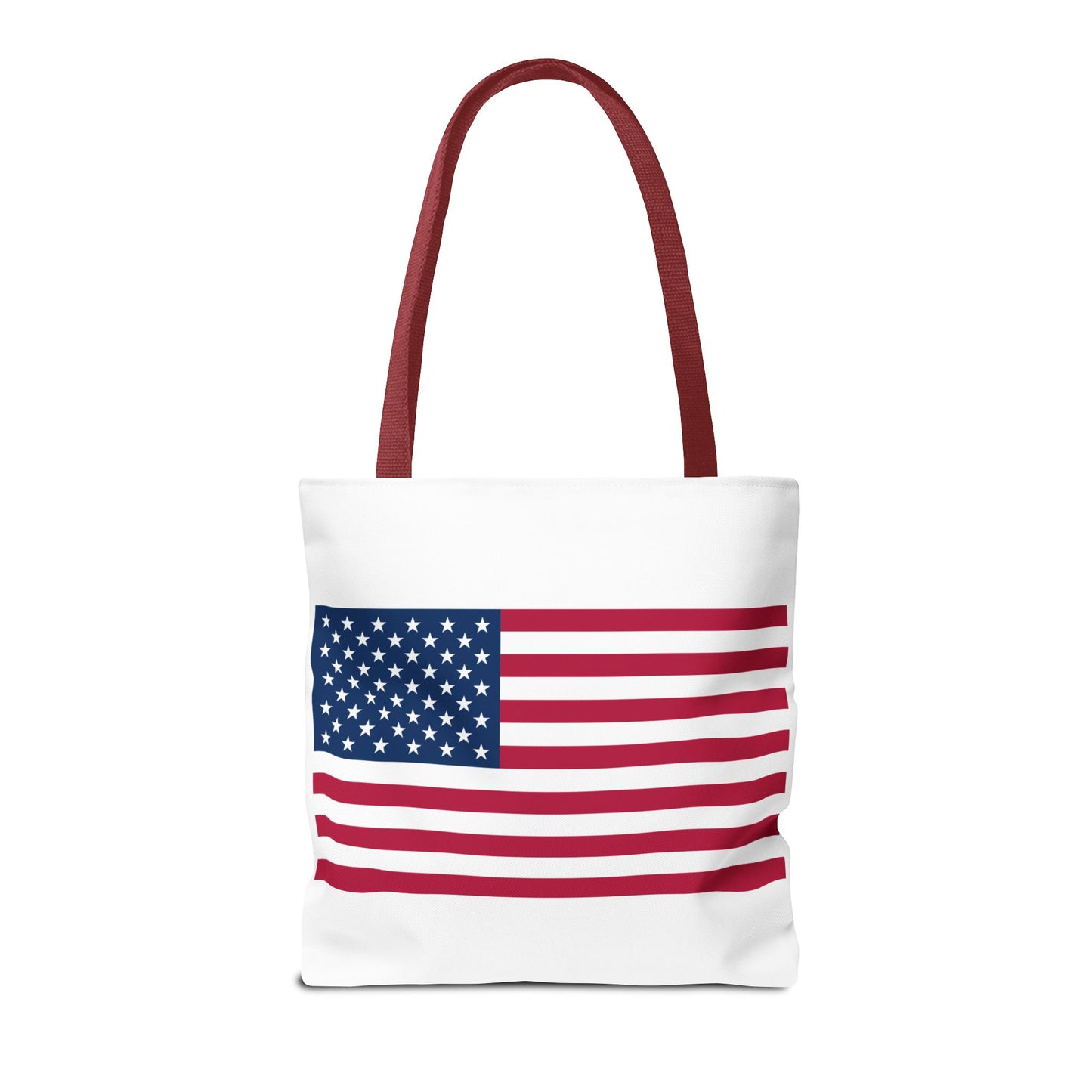 Princess Grace Patriotic Tote Bag American Flag Design Perfect for Holidays and Everyday Use