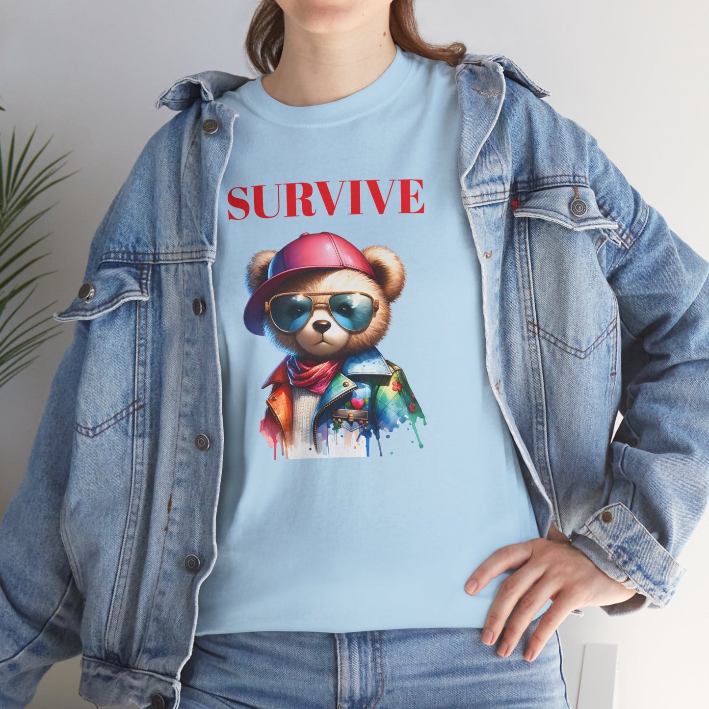 Princess Grace SURVIVE Unisex Heavy Cotton Tee