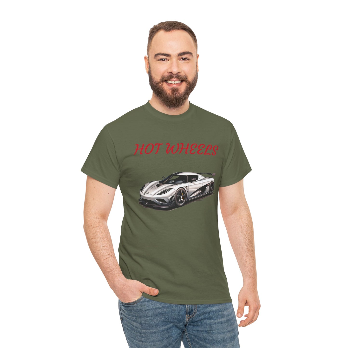 Princess Grace Hot Wheels Unisex Heavy Cotton Tee Car Enthusiast Shirt