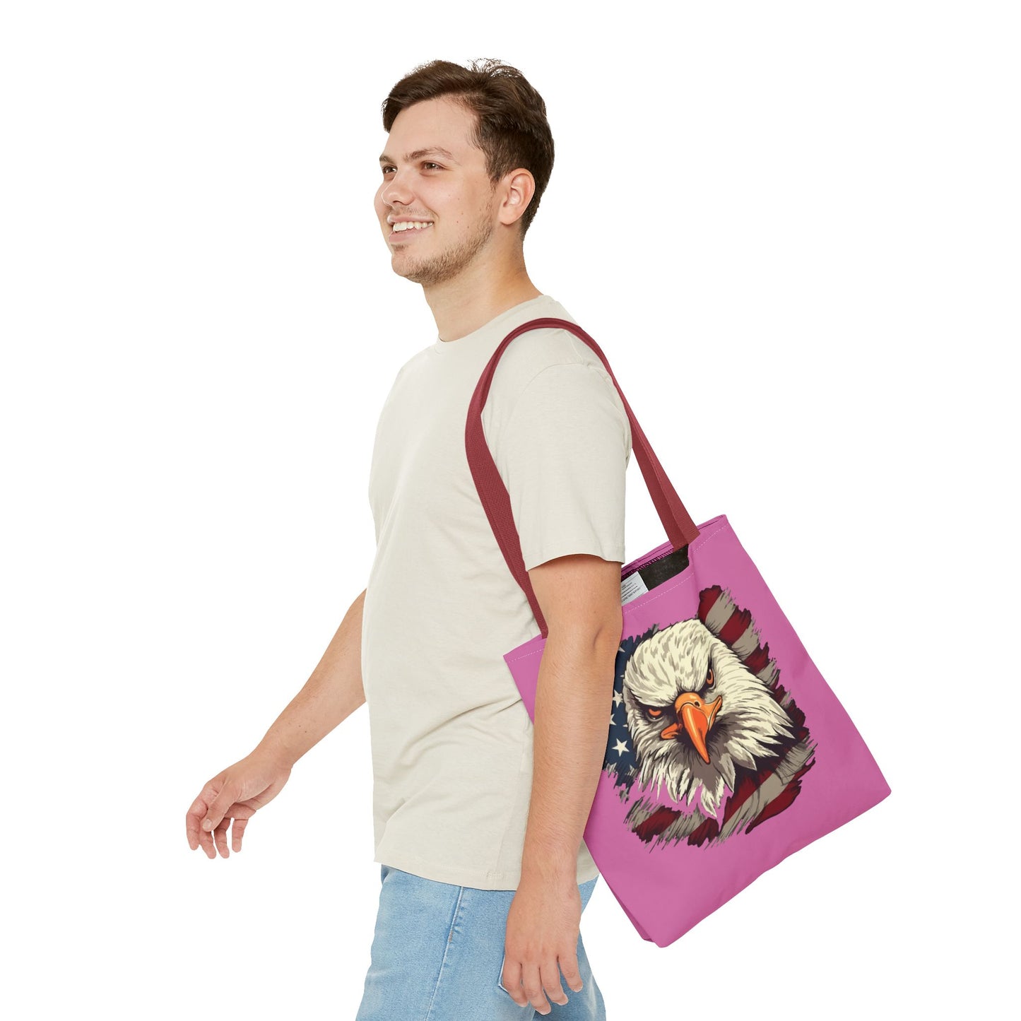 Princess Grace Patriotic Eagle Tote Bag Perfect for Independence Day and Everyday Use