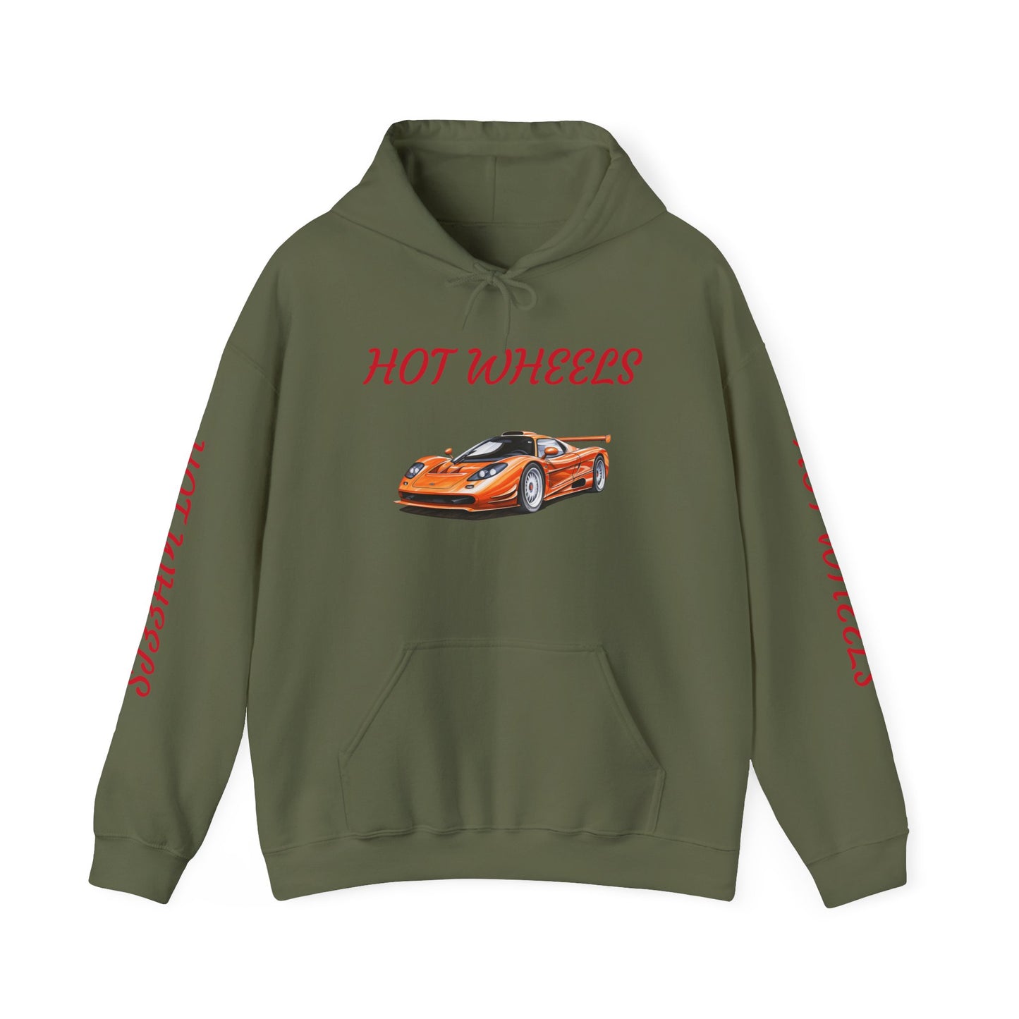 Princess Grace Hot Wheels Unisex Heavy Blend Hooded Sweatshirt Vintage Car Design
