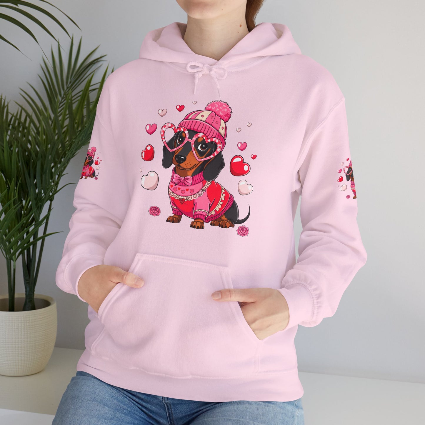 Princess Grace Cute Dachshund Love Sweatshirt for Dog Lovers