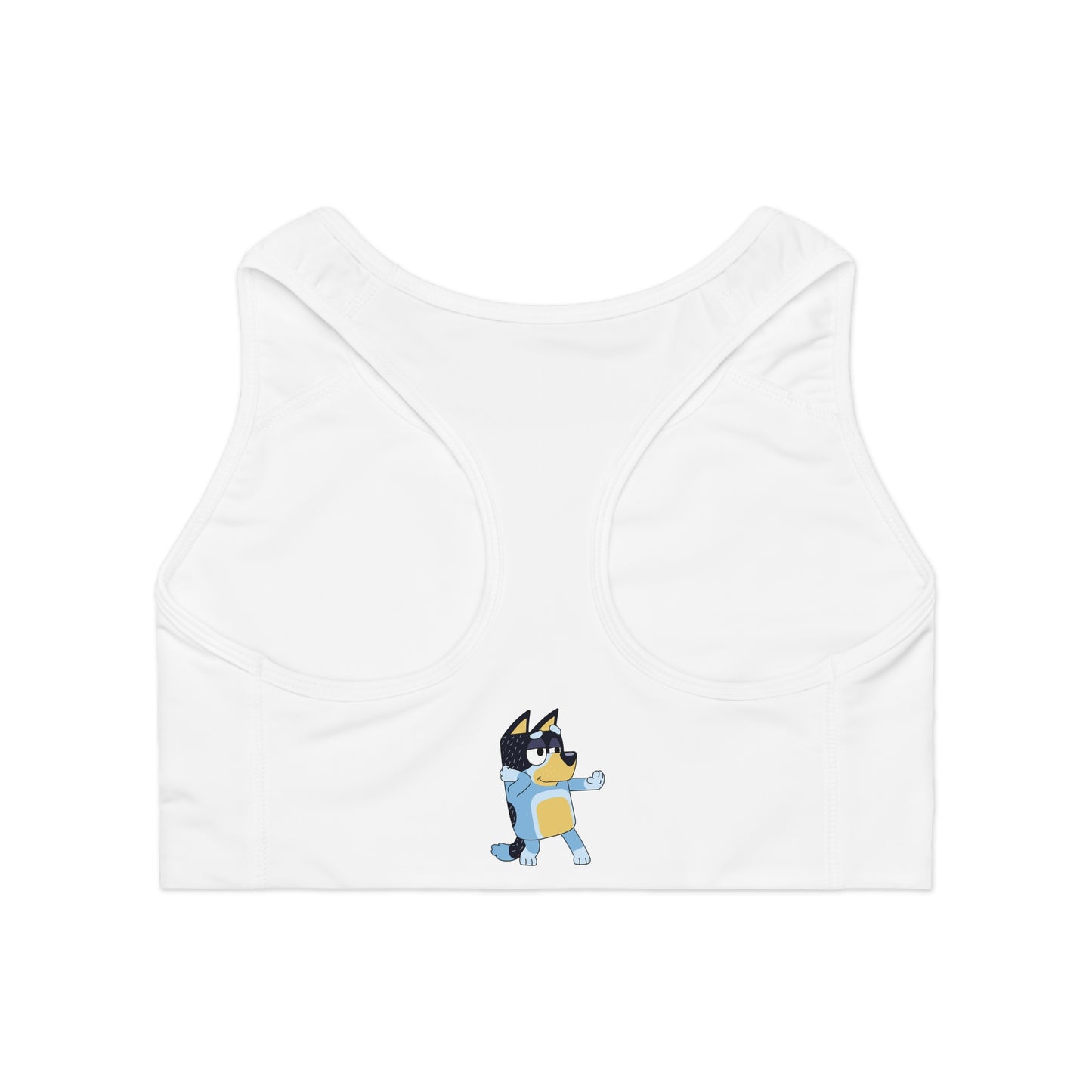 Princess Grace Bluey Sports Bra Fun Comfortable Activewear for Fans