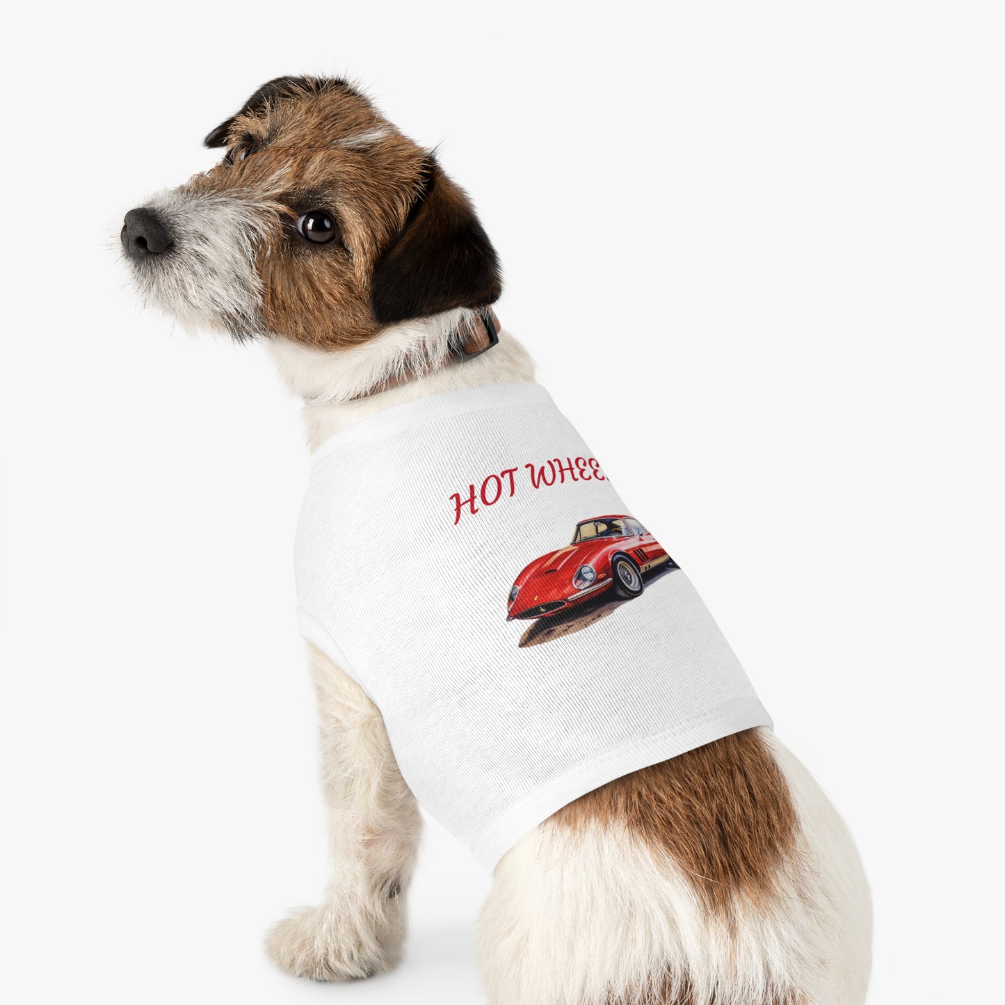 Princess Grace Hot Wheels Stylish Pet Tank Top Design for Trendy Furry Friends