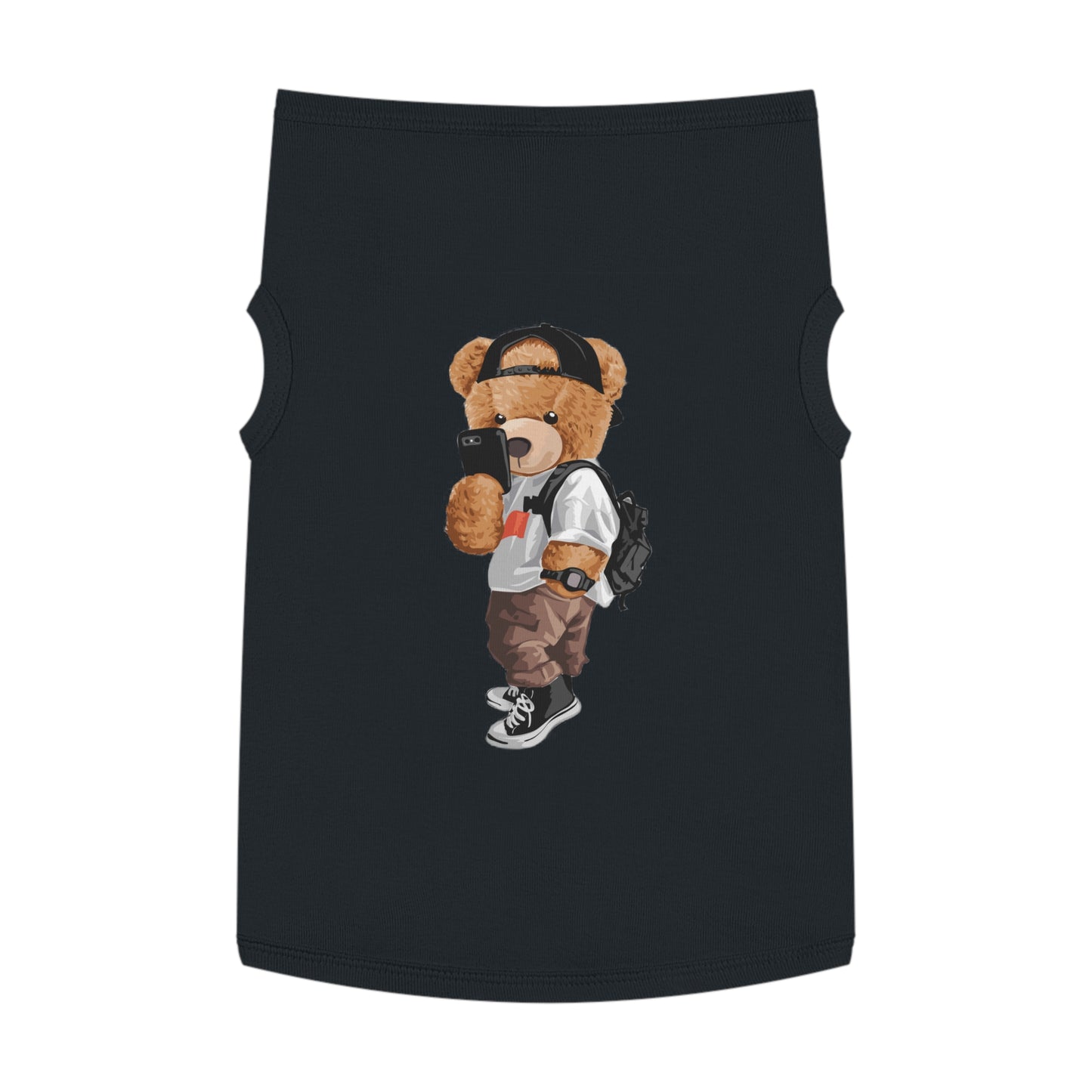 Princess CUTE Trendy Bear Graphic Pet Tank Top Stylish Outfit for Dogs and Cats