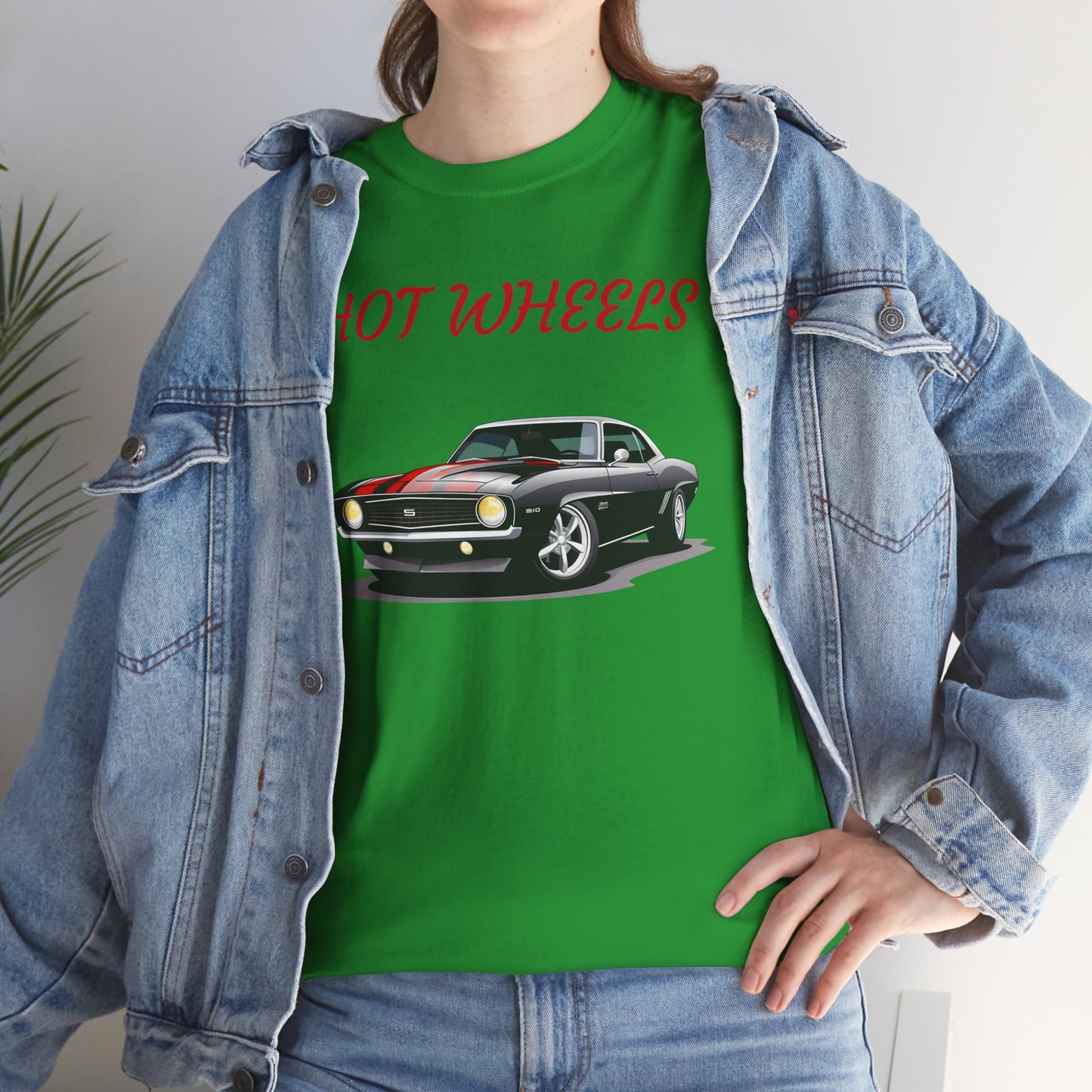 Princess Grace Hot Wheels Unisex Heavy Cotton Tee Classic Car Graphic Style