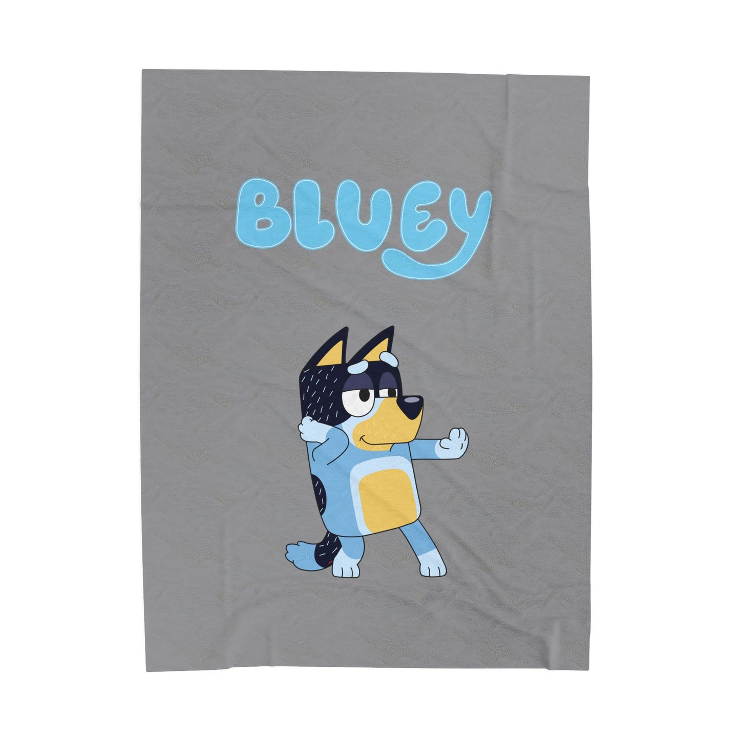 Princess Grace Cozy Velveteen Plush Blanket Featuring Bluey Design