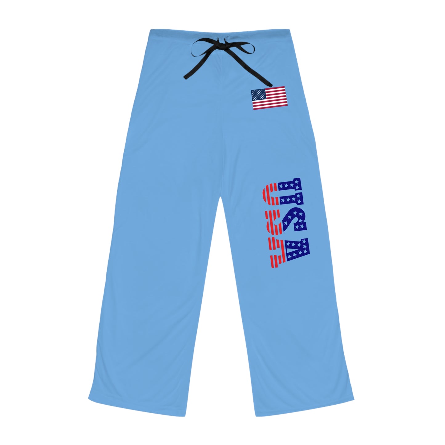 Princess Grace USA Flag Pajama Pants Comfortable & Casual Sleepwear
