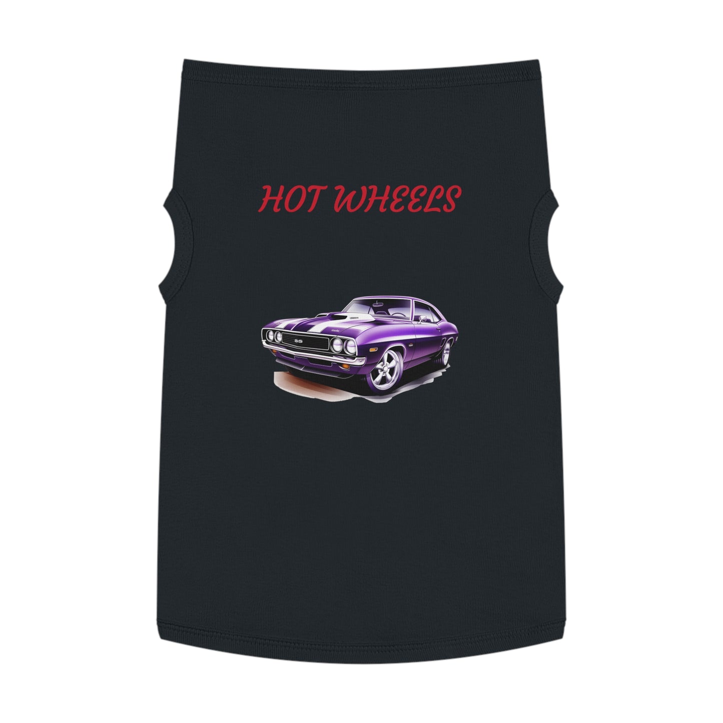 Princess Grace Hot Wheels Pet Tank Top Hot Wheels Car Design for Stylish Pets