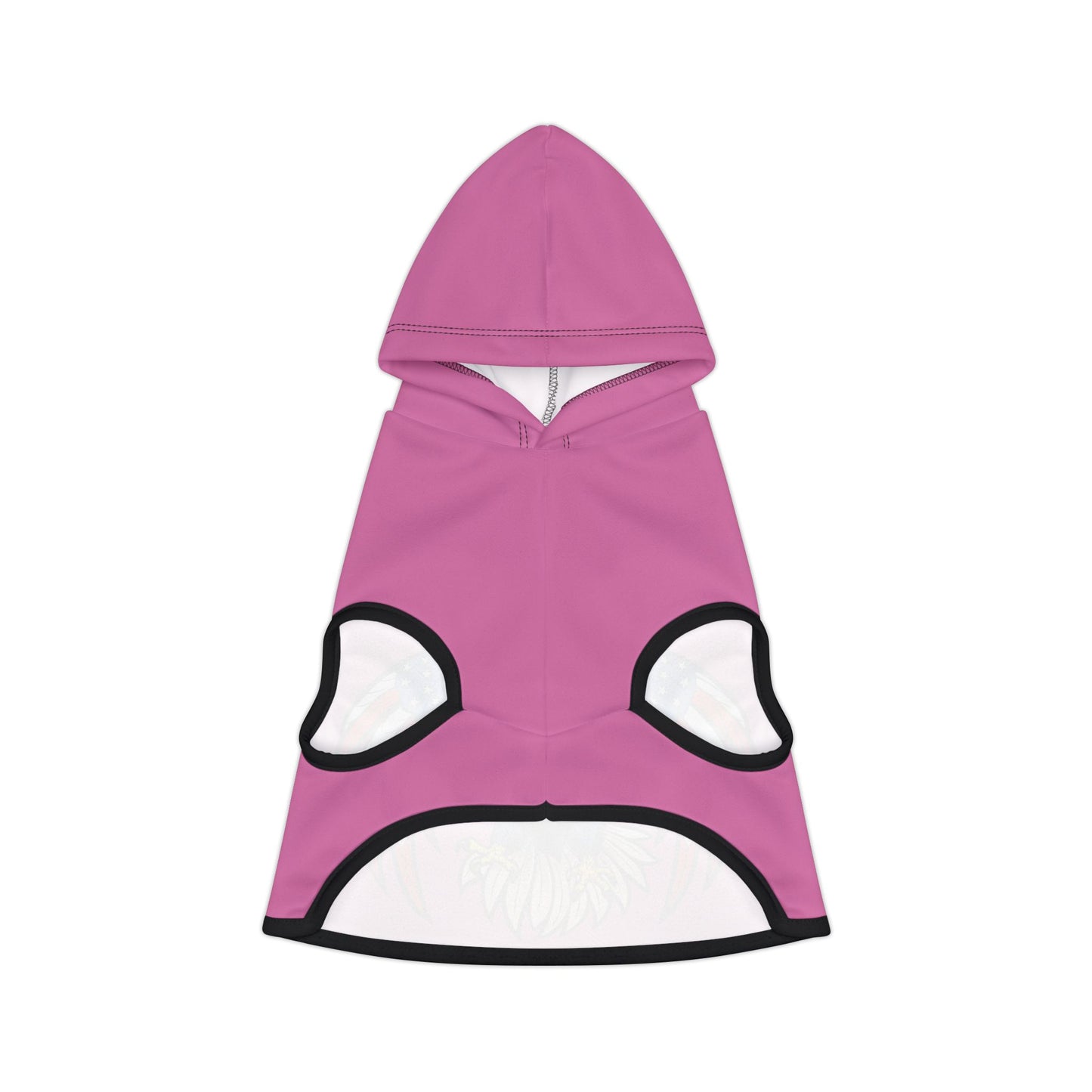 Princess Grace Patriotic Eagle Pet Hoodie Cute Pink Dog Apparel for Holidays