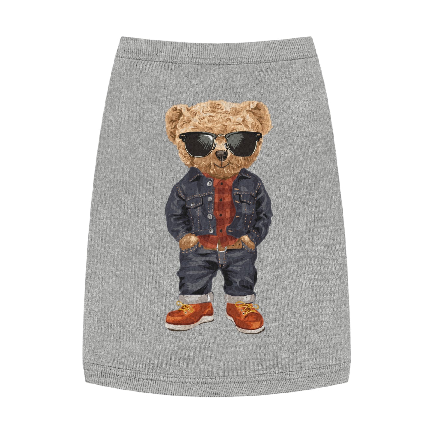 Princess Grace CUTE Cool Bear Pet Tank Top Trendy Dog Apparel for Stylish Pets