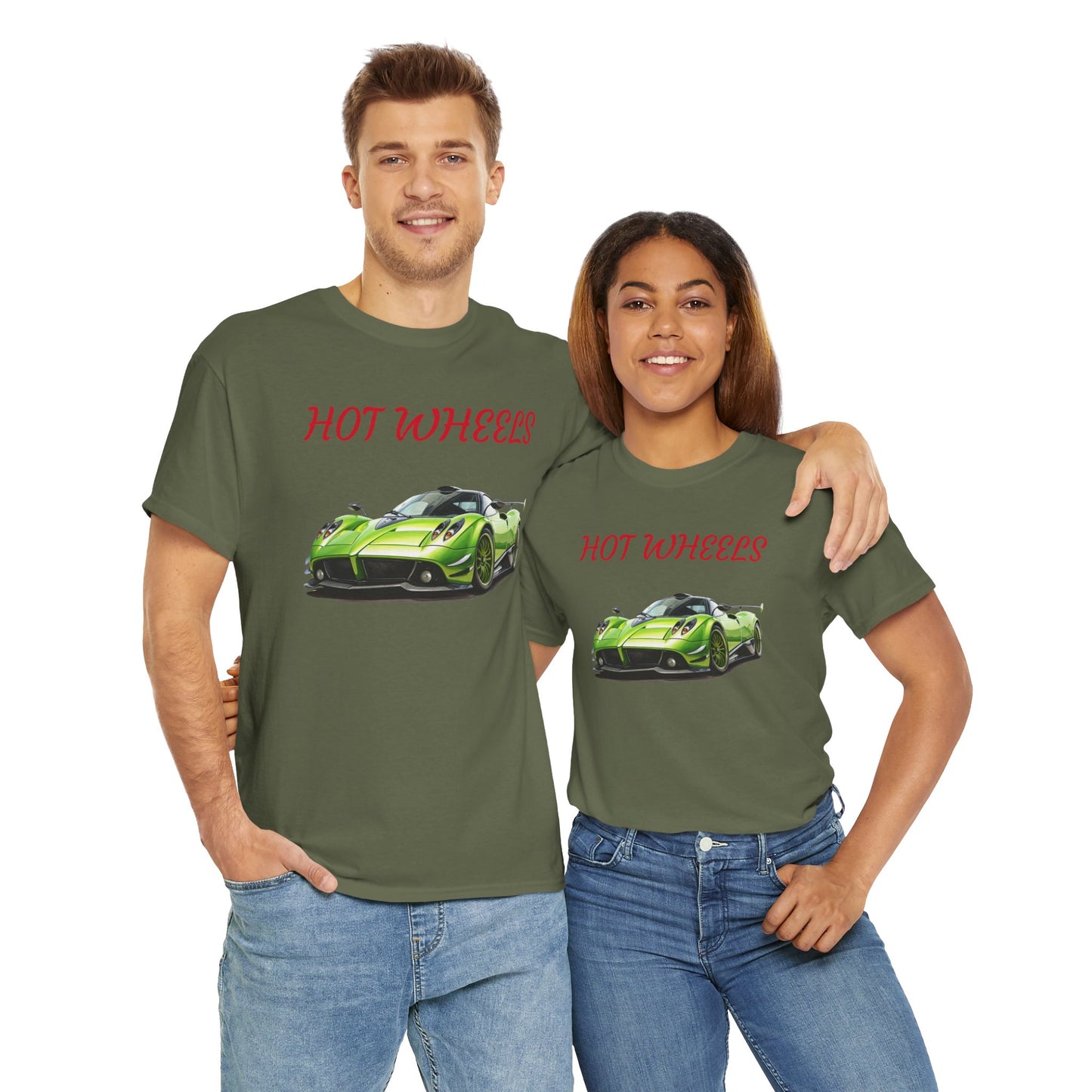 Princess Grace Hot Wheels Unisex Heavy Cotton Tee Automotive Enthusiast Shirt