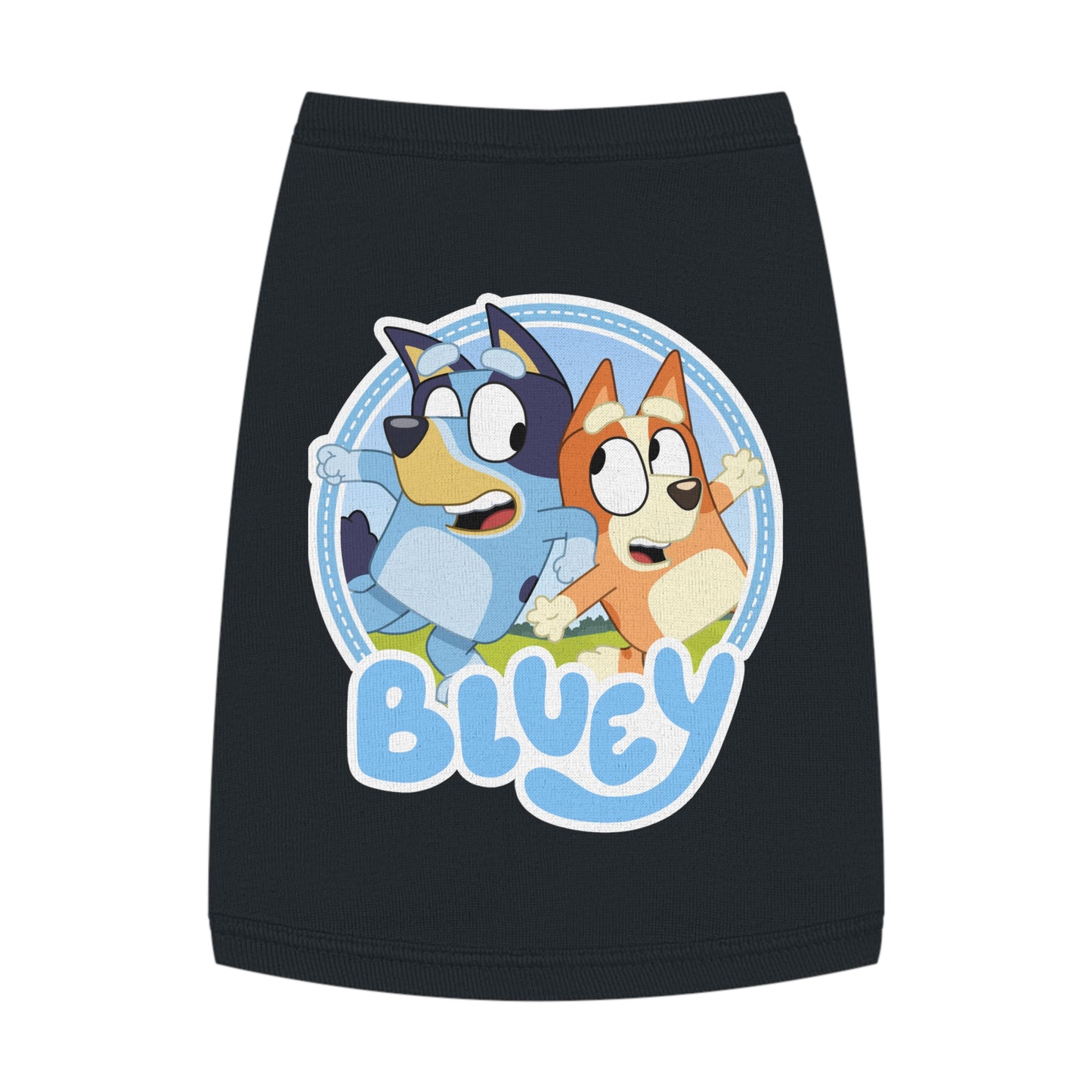 Princess Grace Bluey Pet Tank Top Cute & Comfortable Dog Apparel for Playful Pets