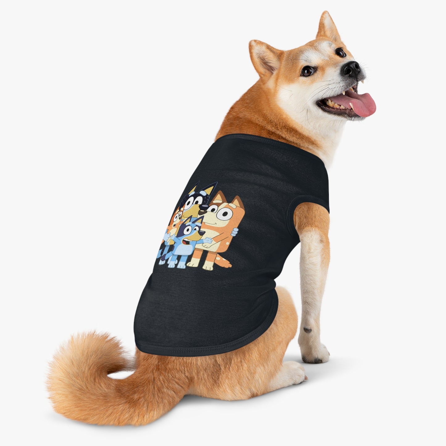 Princess Grace BLUEY Cute Cartoon Pet Tank Top Fun & Stylish Dog Apparel